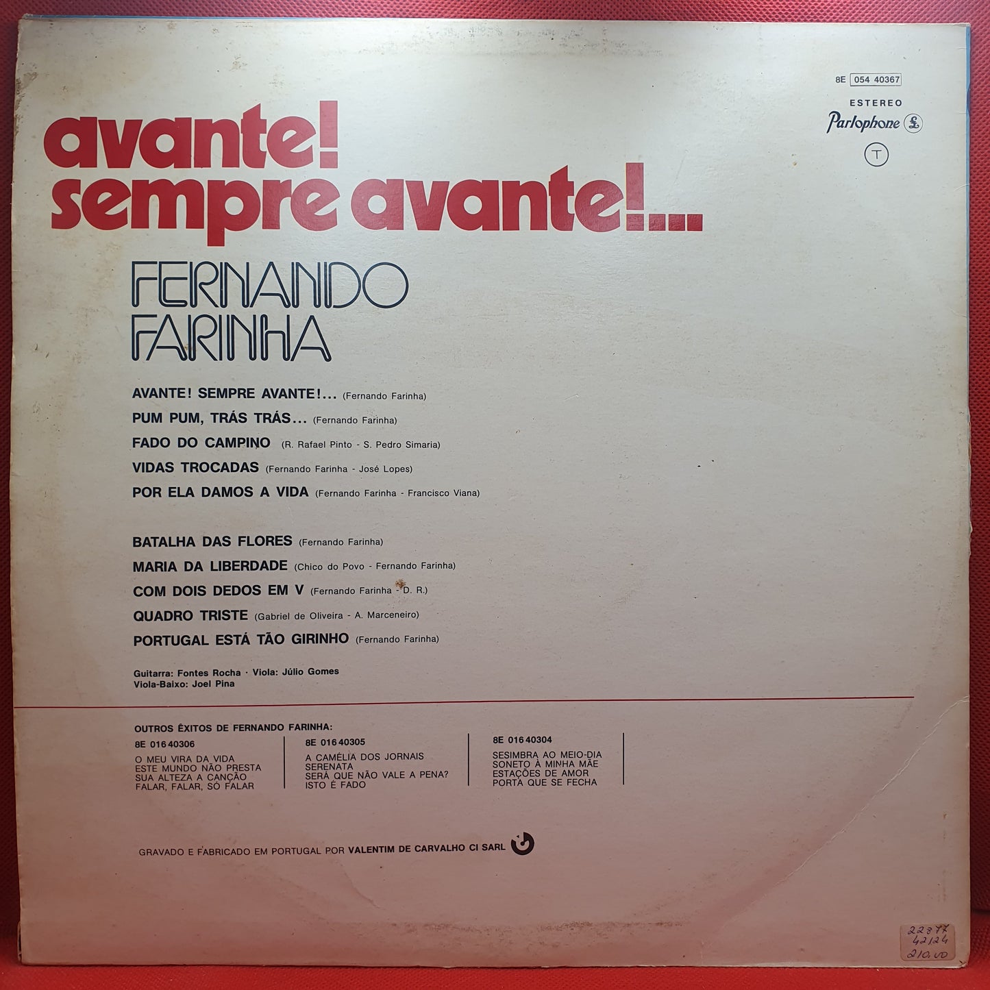 Fernando Farinha – Avante! Sempre Avante!...