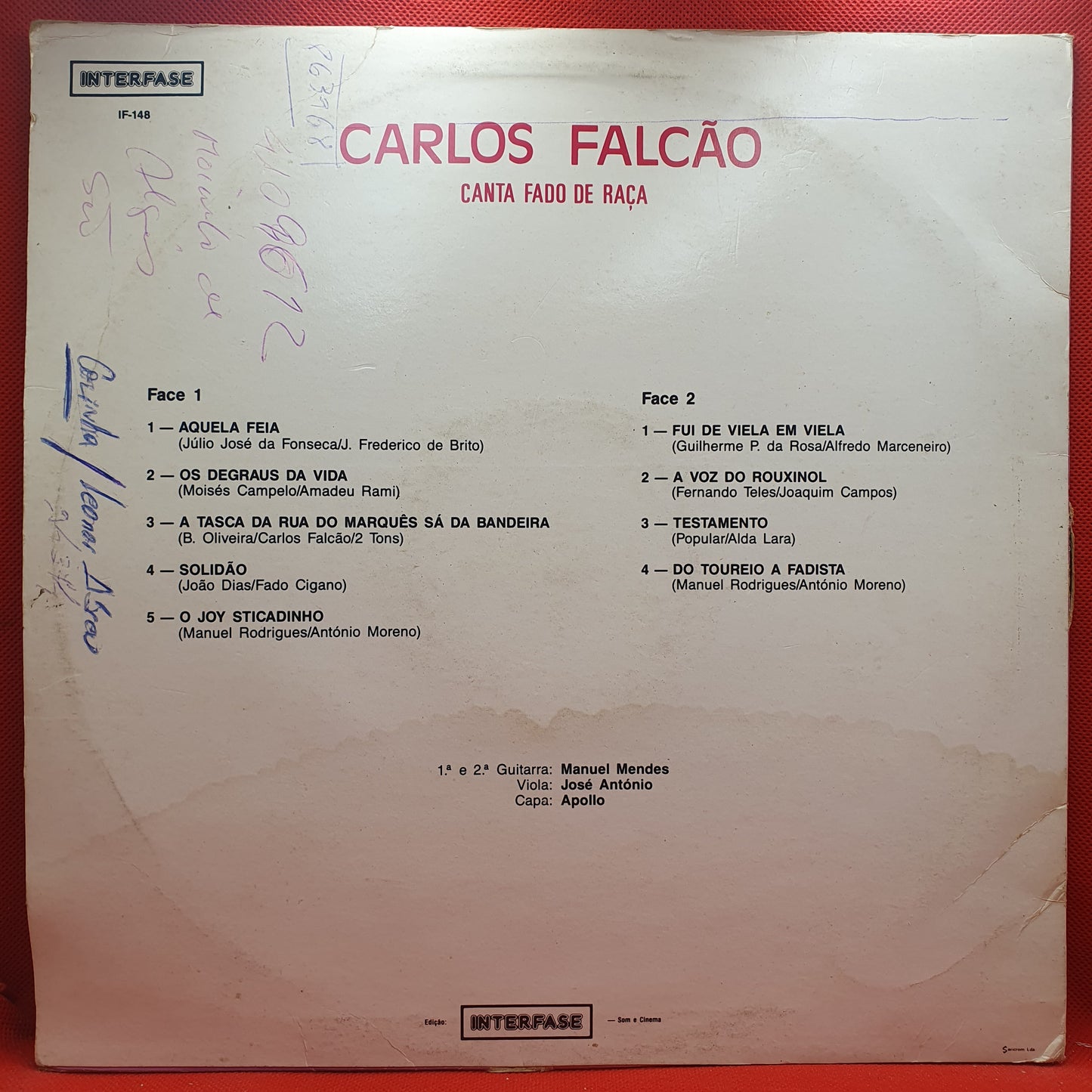 Carlos Falcão - Canta Fado de Raça