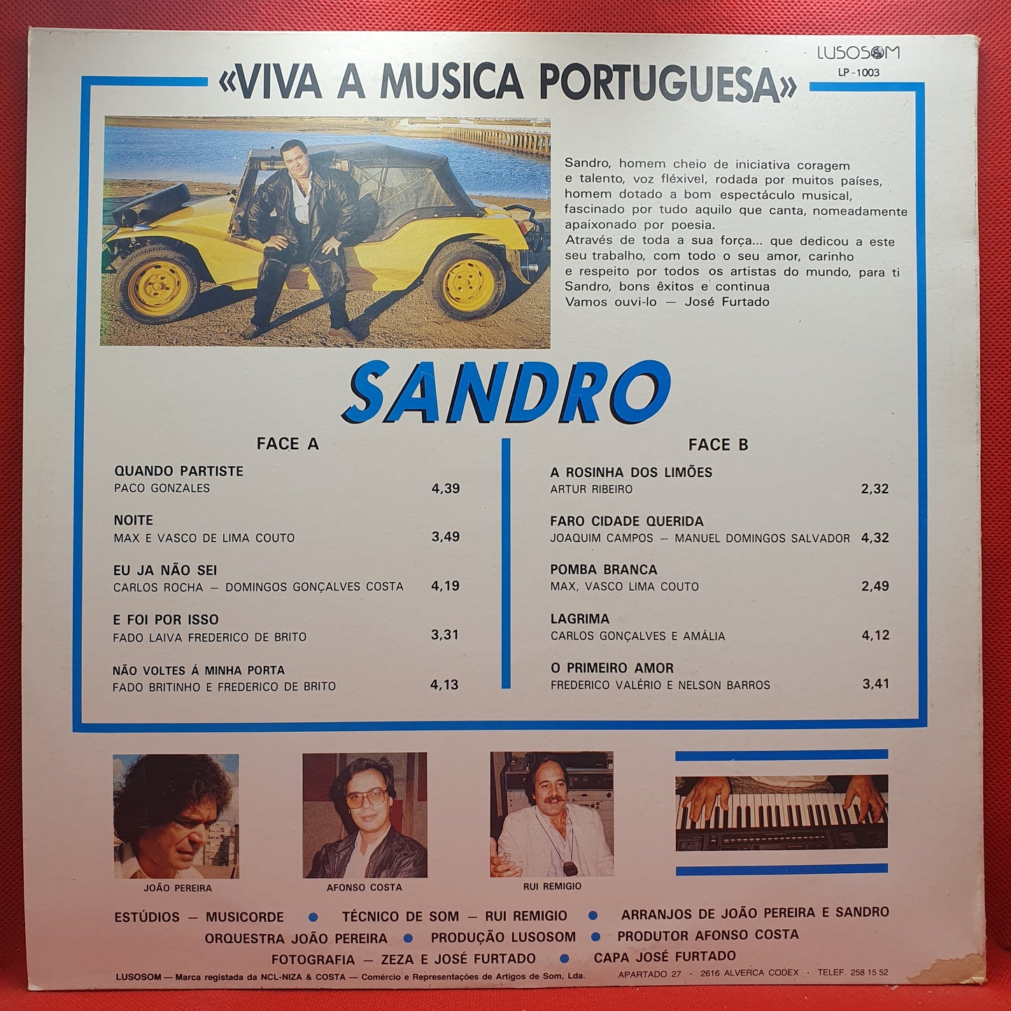 Sandro - Viva a Música Portuguesa