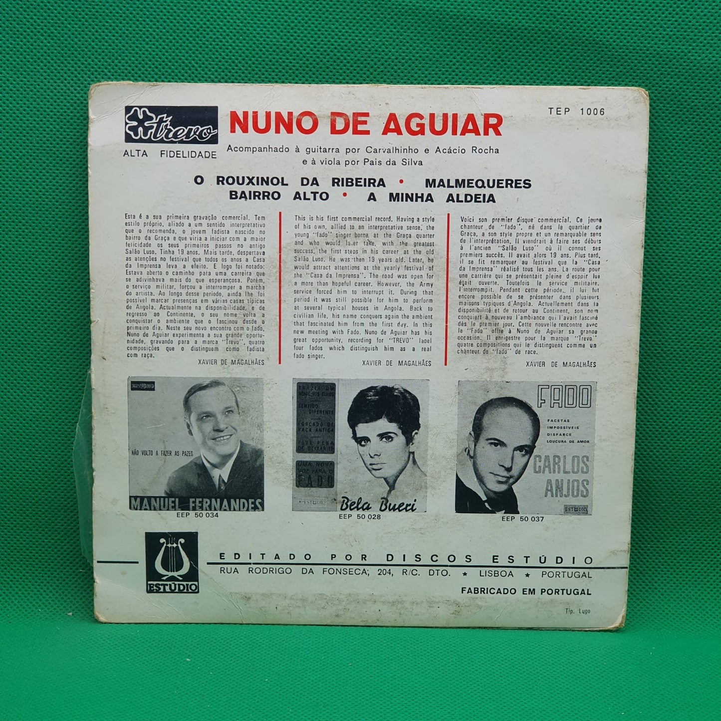 Nuno De Aguiar – Bairro Alto