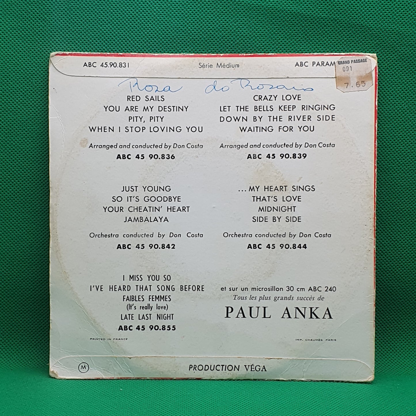 Paul Anka – Diana