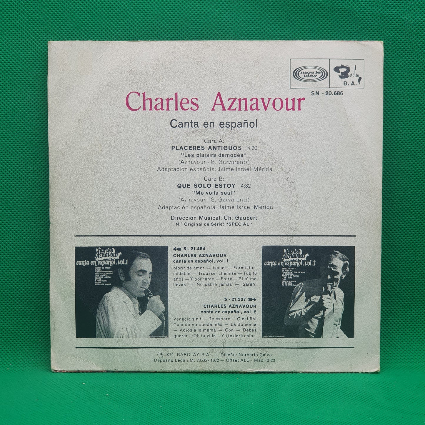 Charles Aznavour – Placeres Antiguos