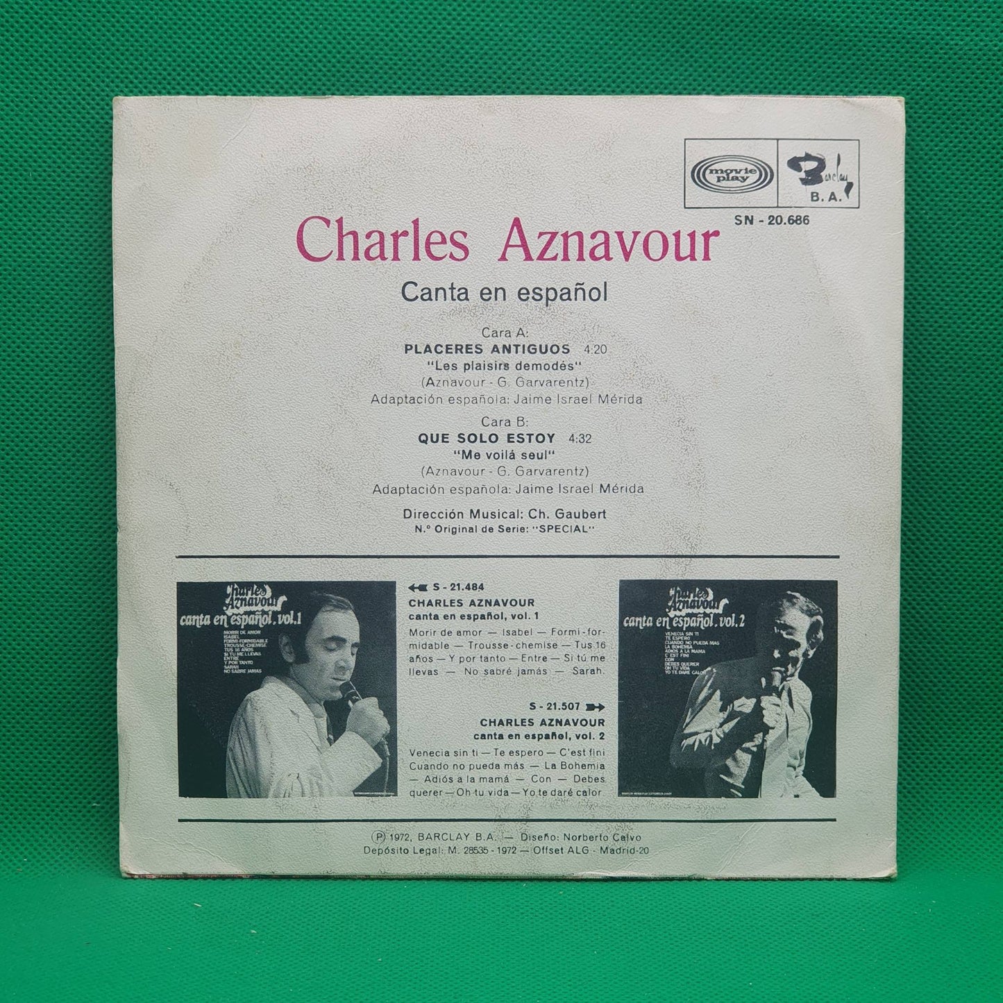 Charles Aznavour – Placeres Antiguos