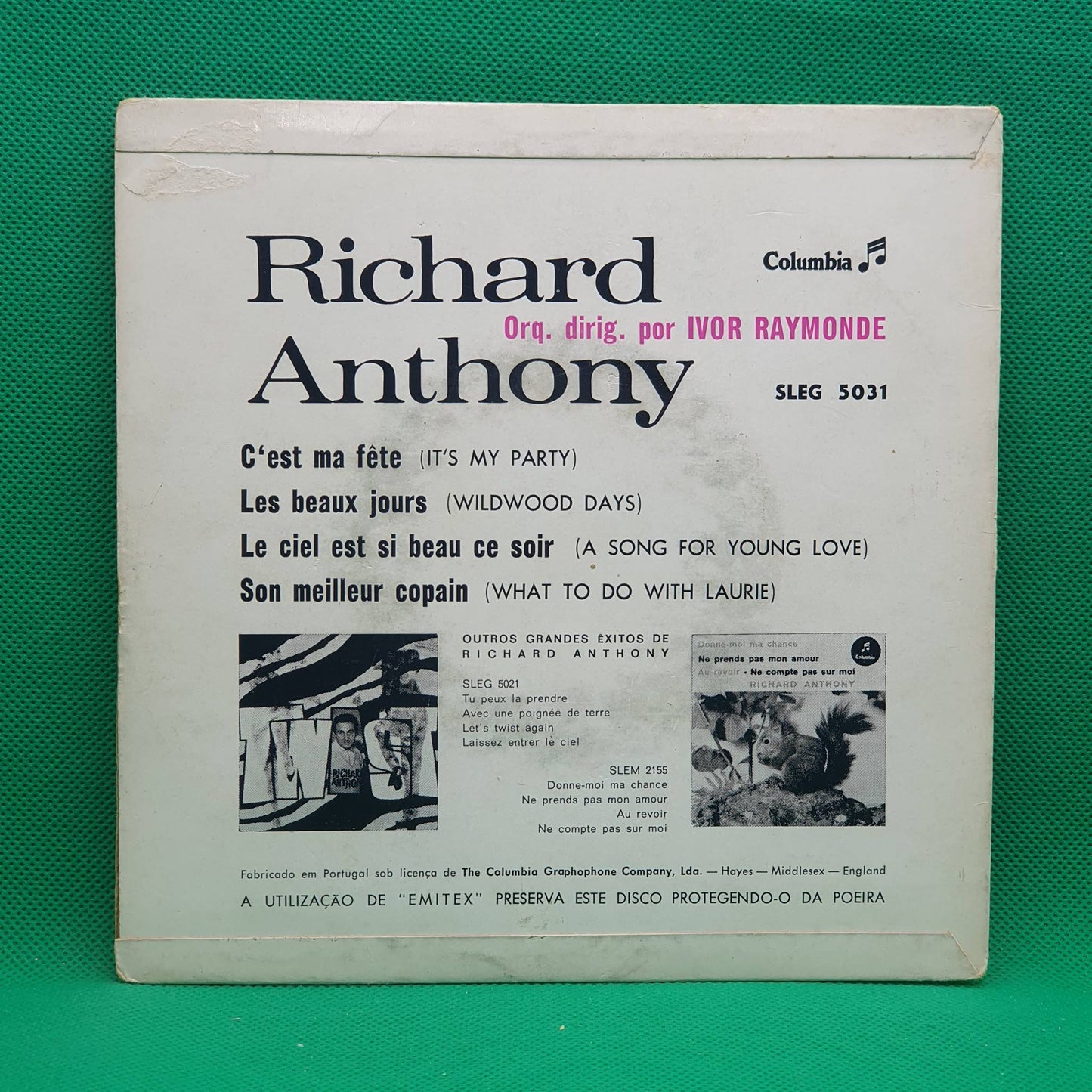 Richard Anthony – C'est Ma Fête