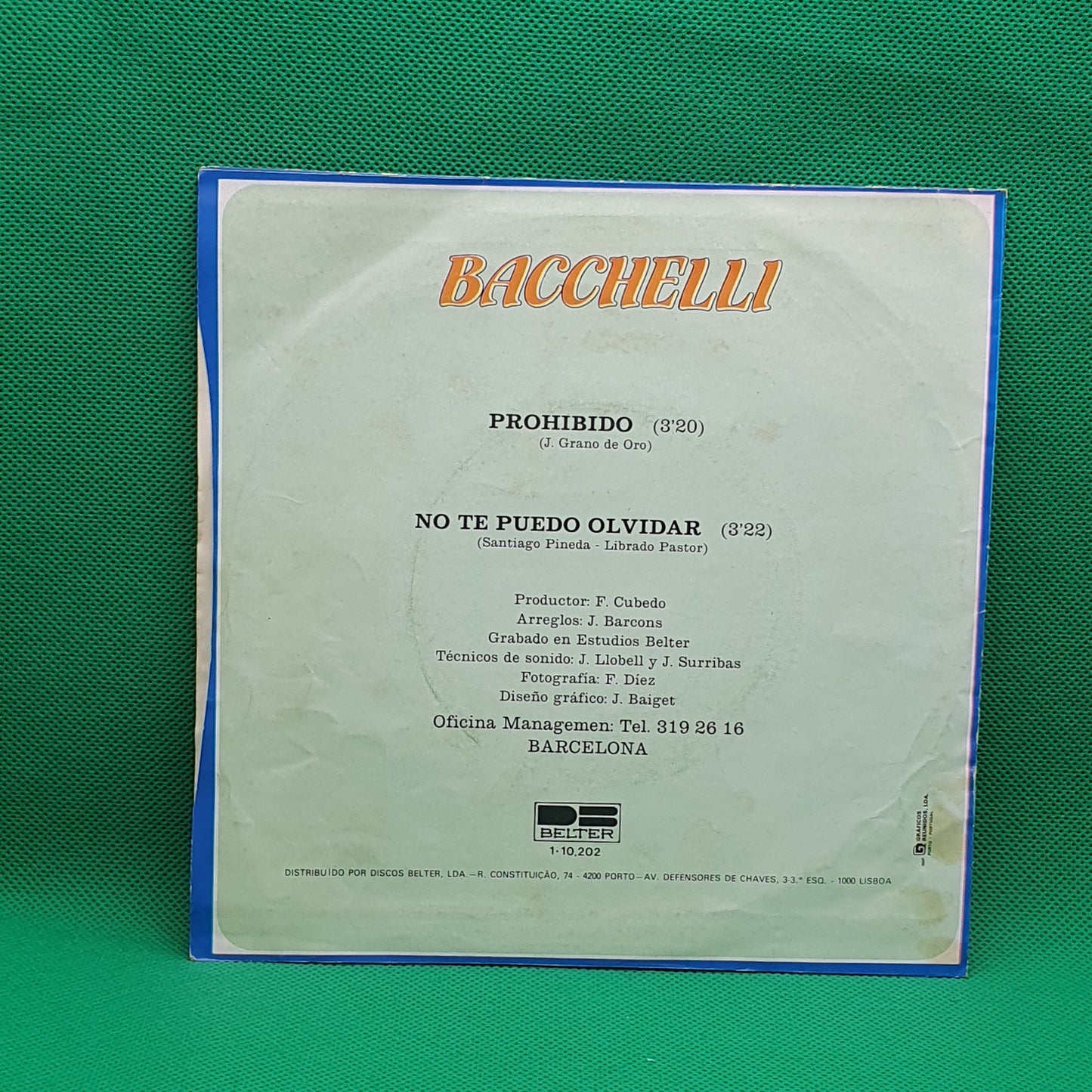 Bacchelli – Prohibido