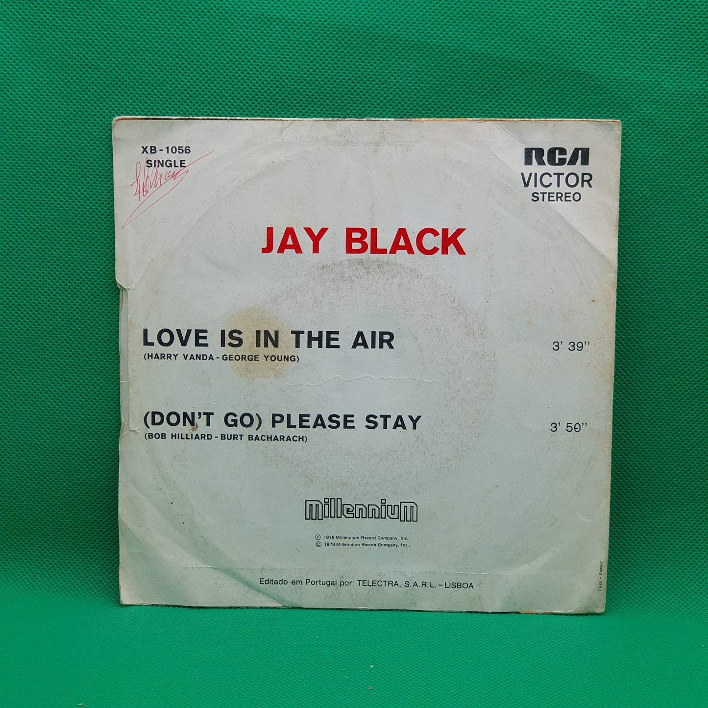 Jay Black – Love Is In The Air