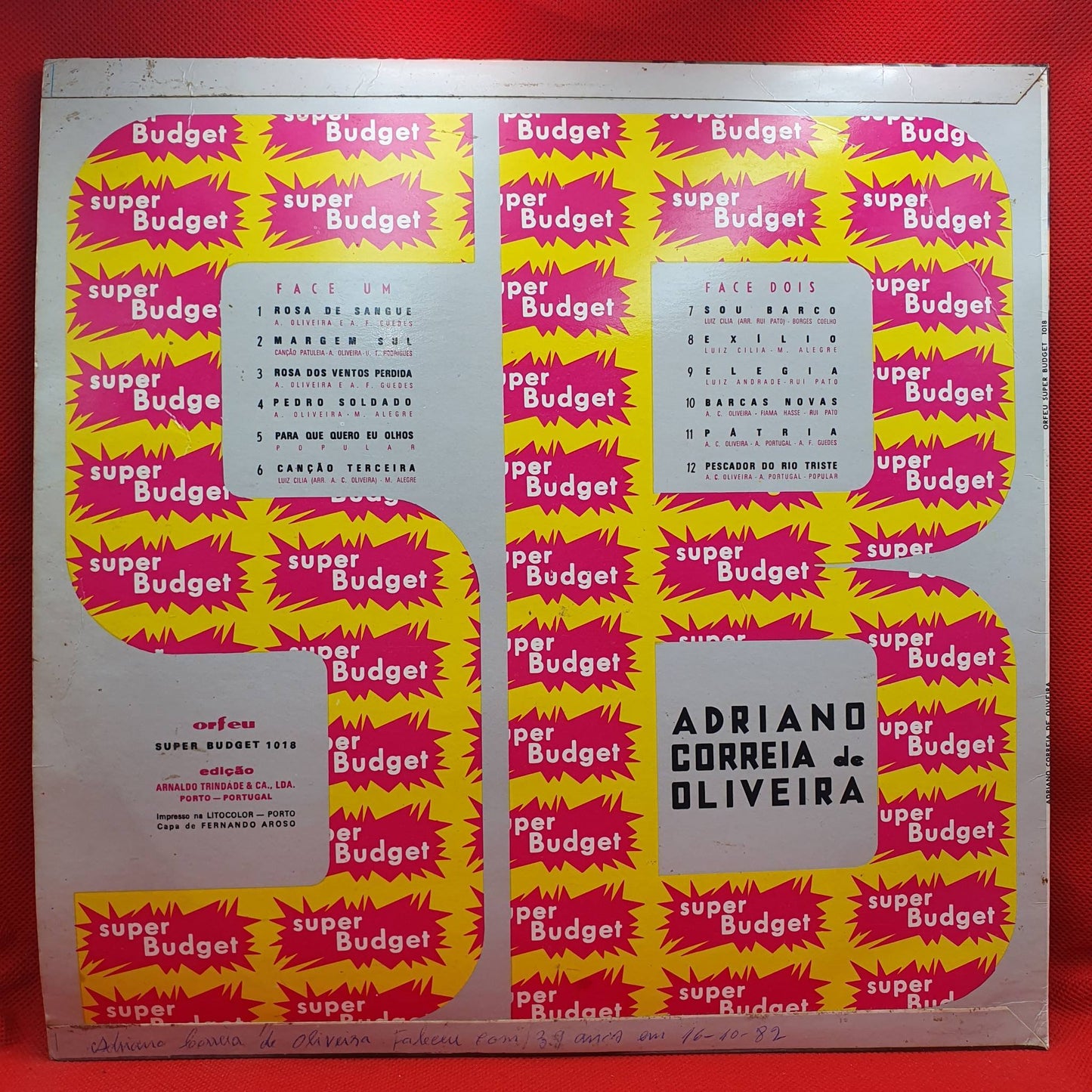 Adriano Correia De Oliveira – Adriano Correia De Oliveira