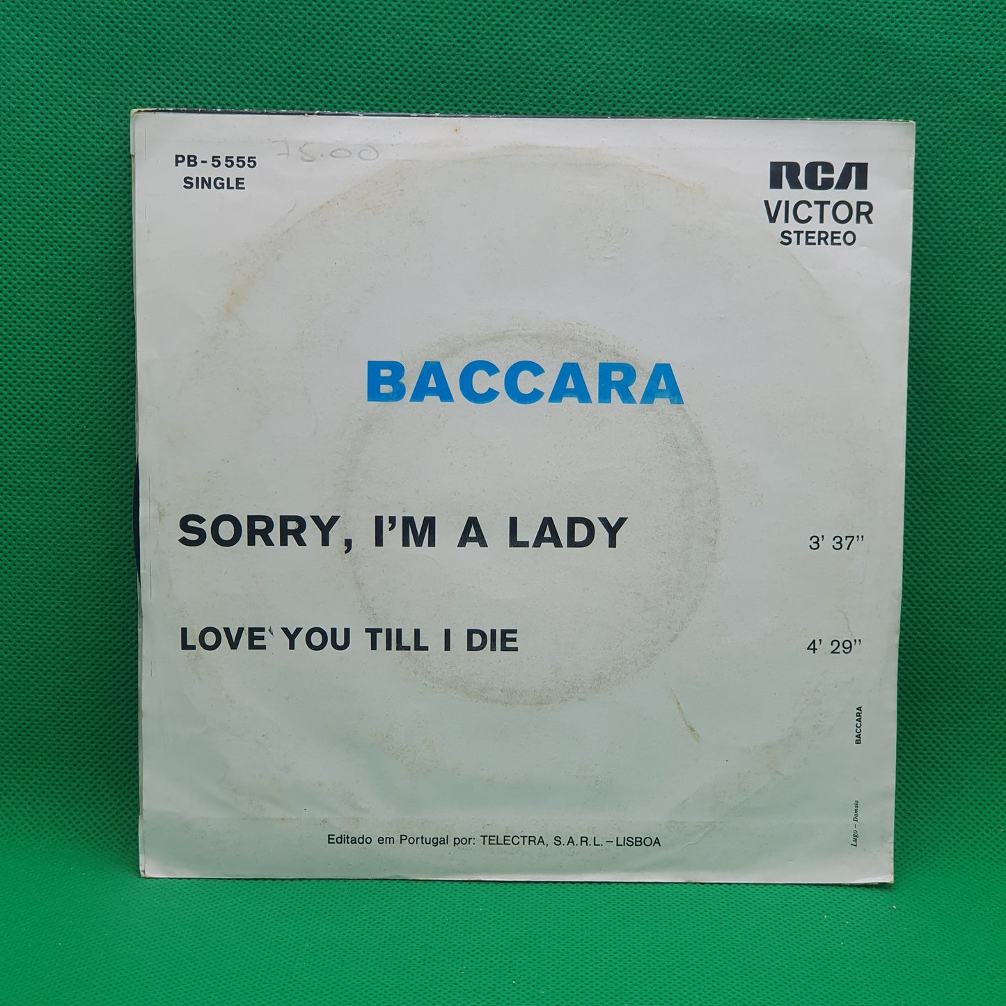 Baccara – Sorry, I'm A Lady