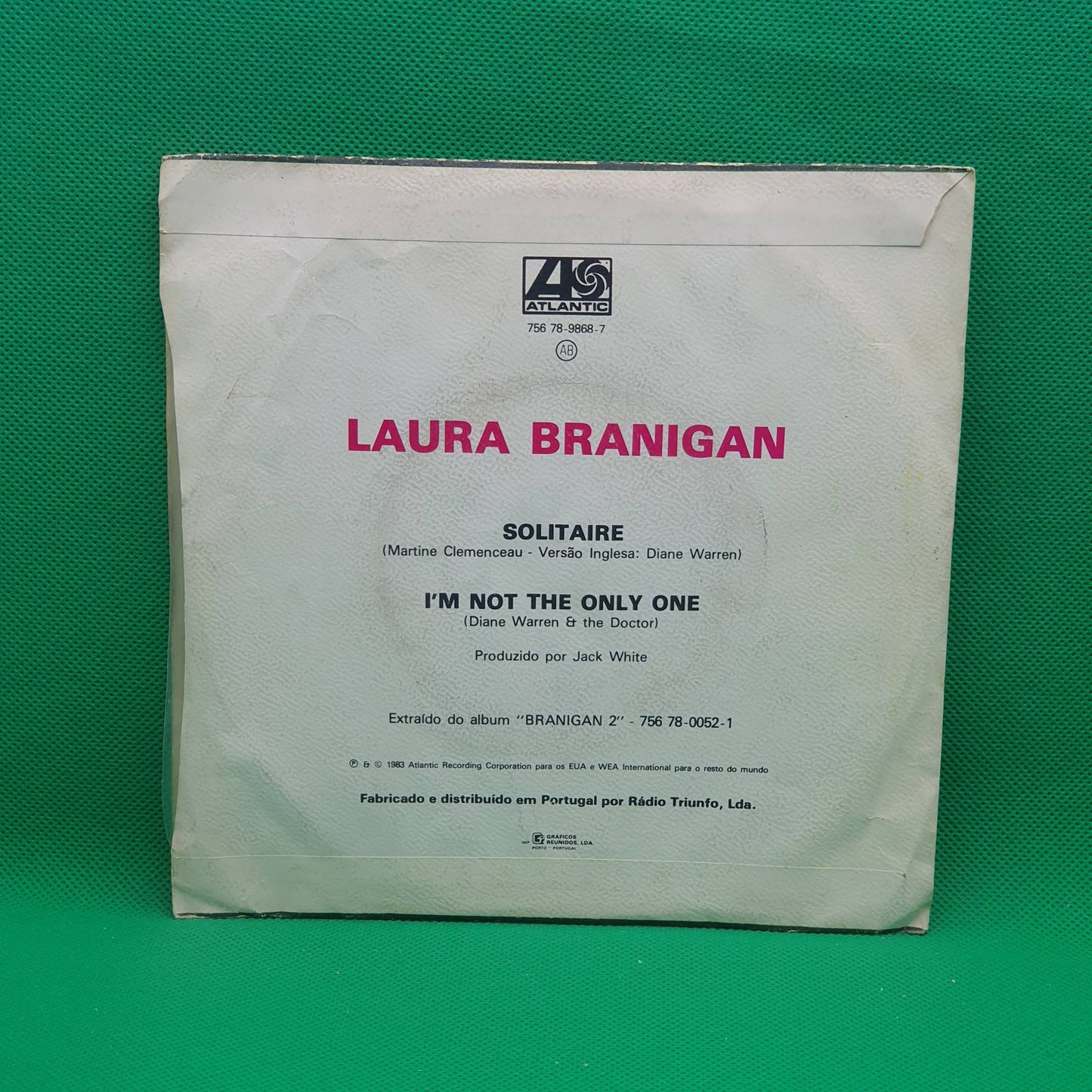 Laura Branigan – Solitaire / I'm Not The Only One