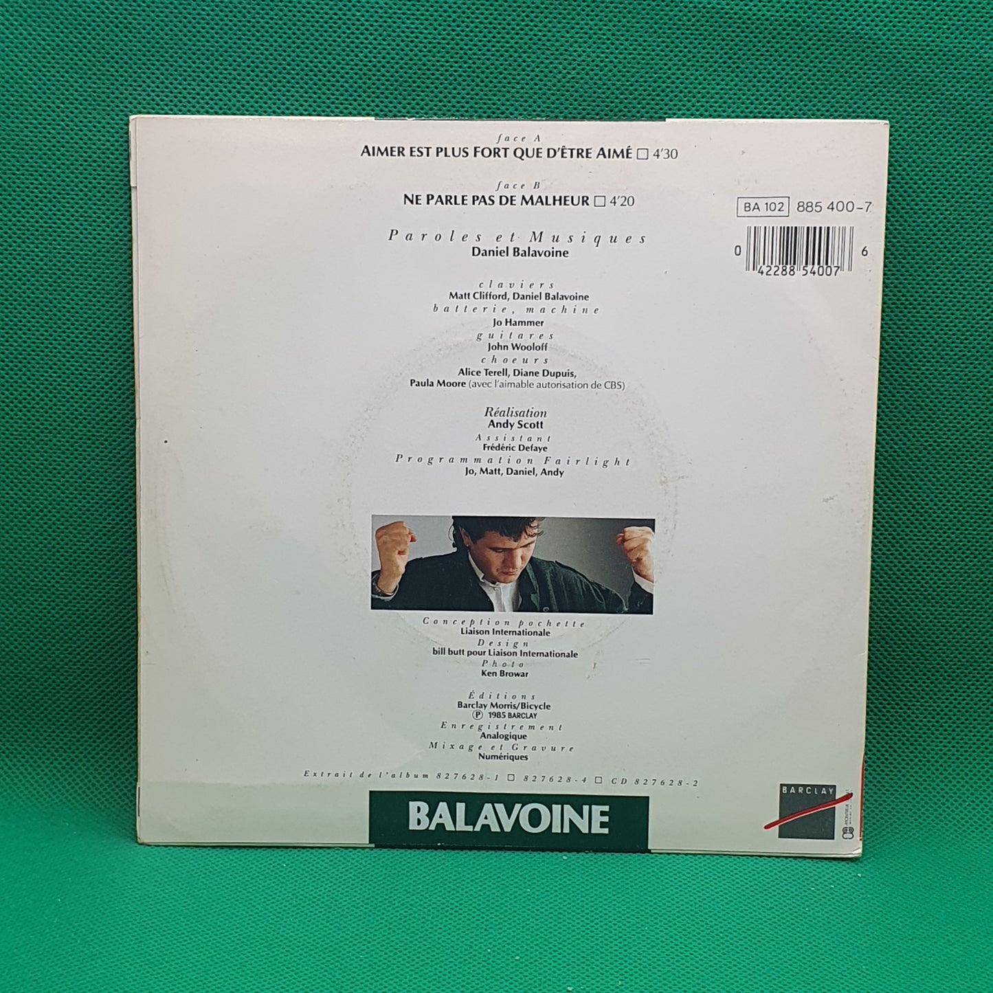 Balavoine – Aimer Est Plus Fort Que D'être Aimé