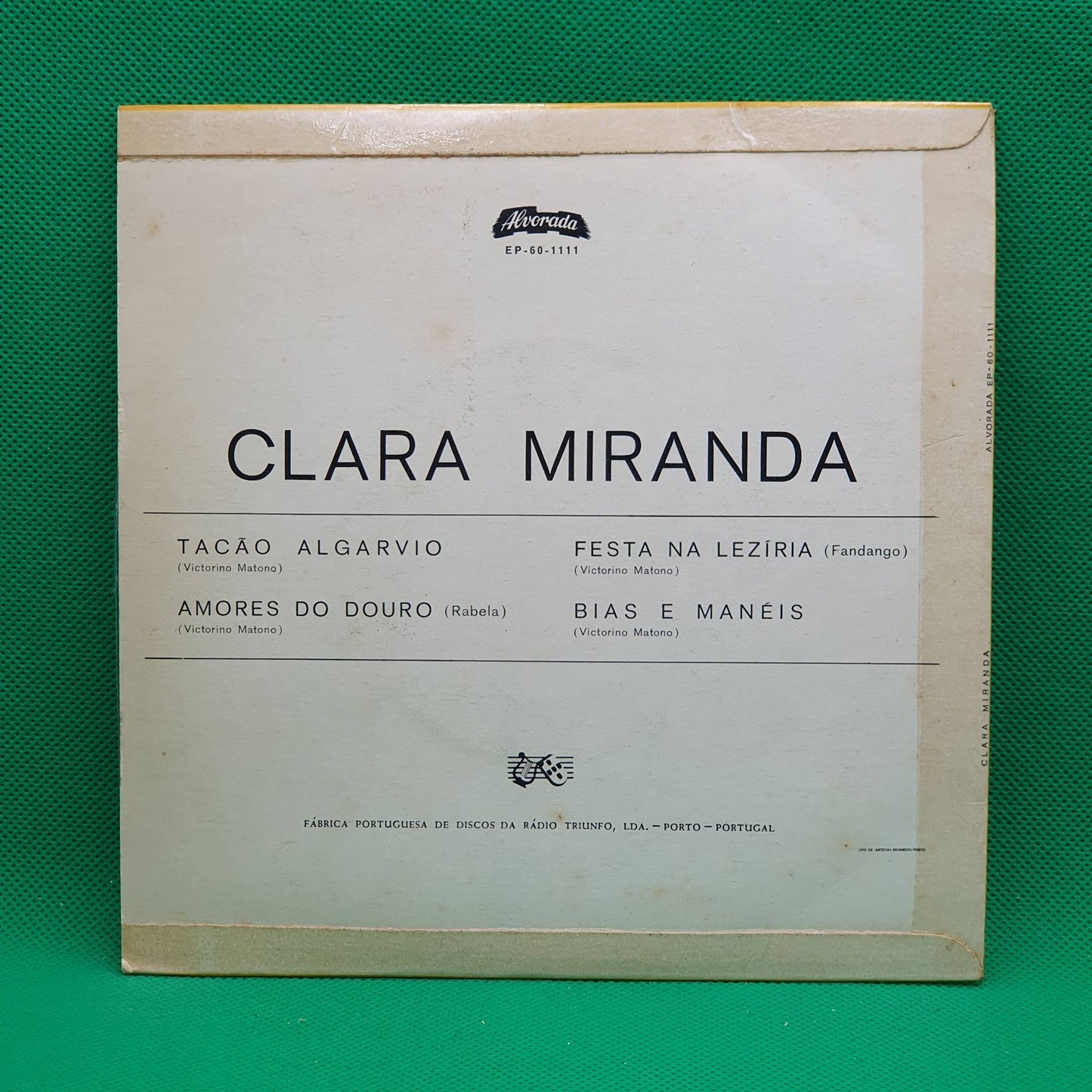 Clara Miranda – Tacão Algarvio / Amores Do Douro / Festas Na Leziria / Bias E Manéis