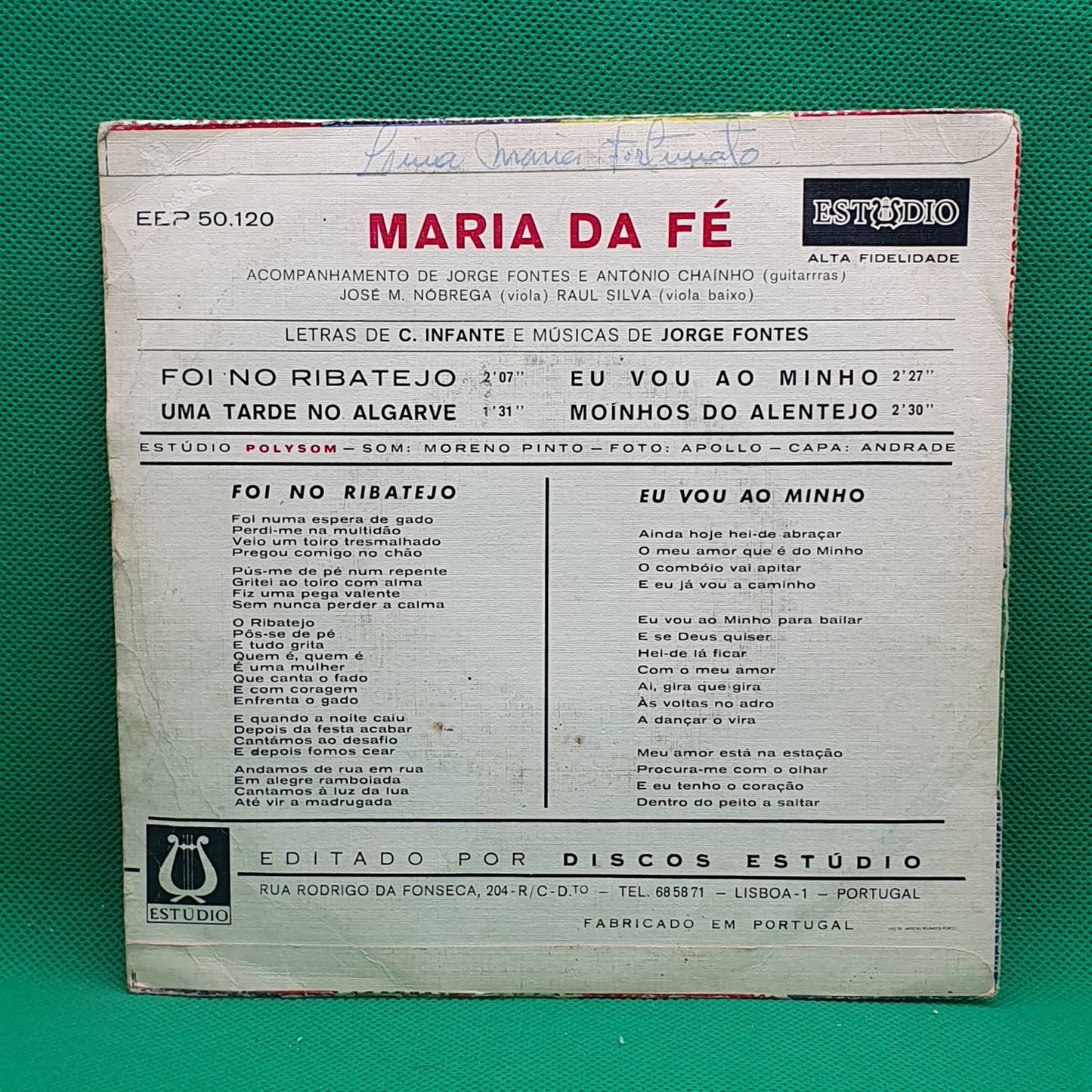 Maria Da Fé – Foi No Ribatejo