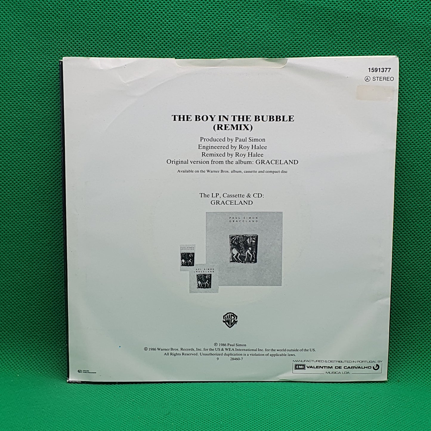 Paul Simon – The Boy In The Bubble