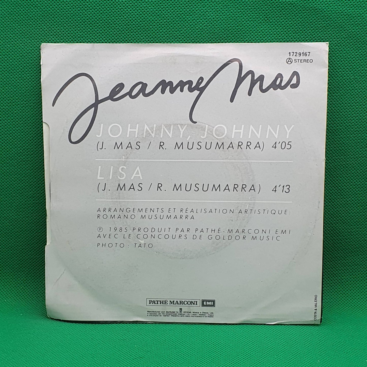 Jeanne Mas – Johnny, Johnny