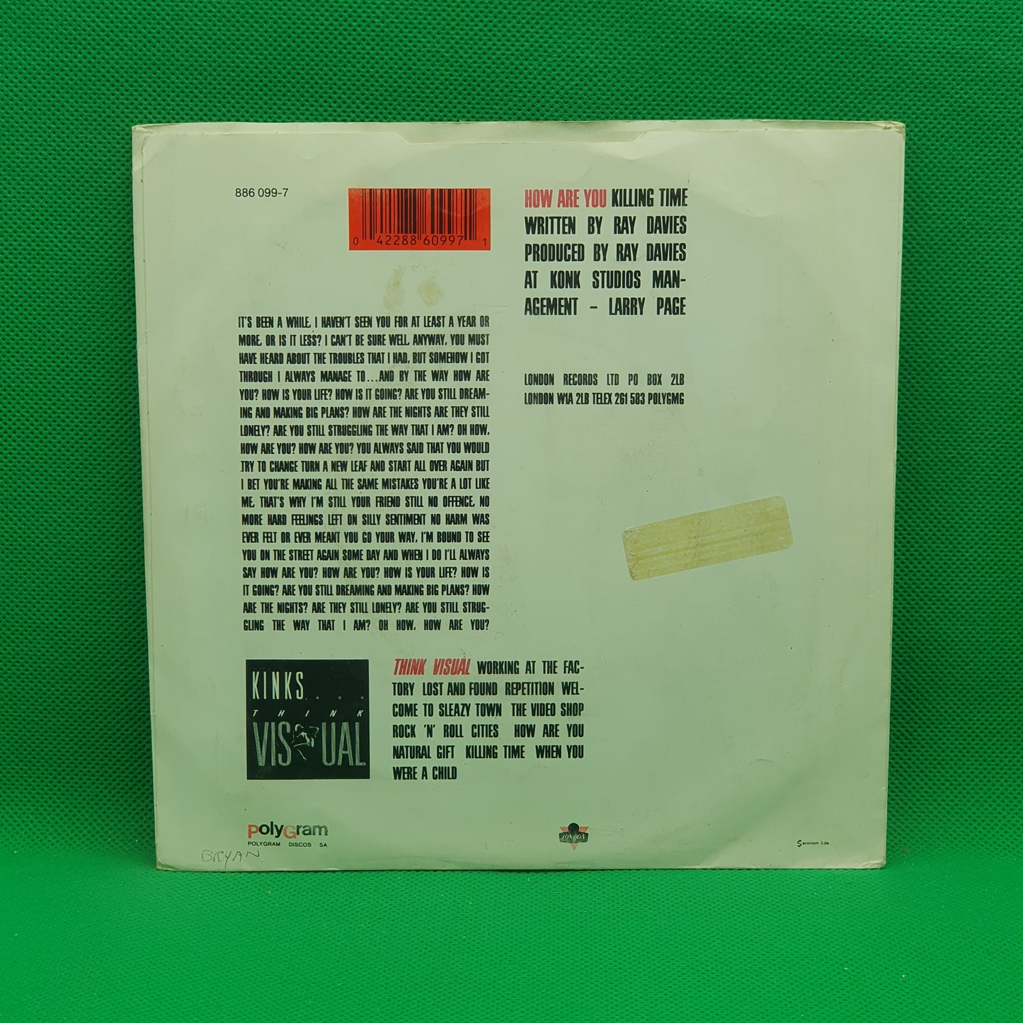 The Kinks – How Are You