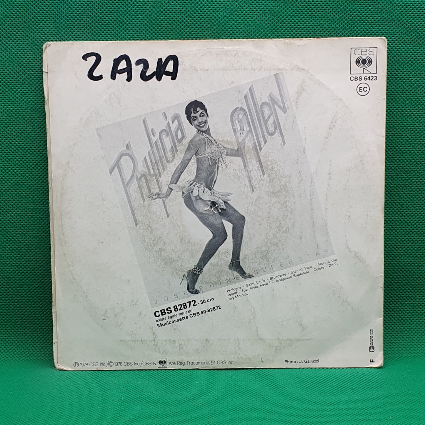 Phylicia Allen – J'ai Deux Amours (Two Loves Have I) / Around The World