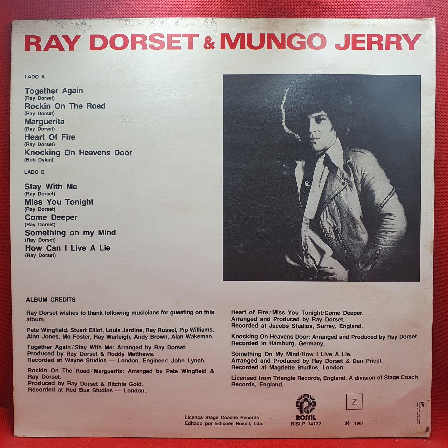 Ray Dorset And Mungo Jerry – Together Again
