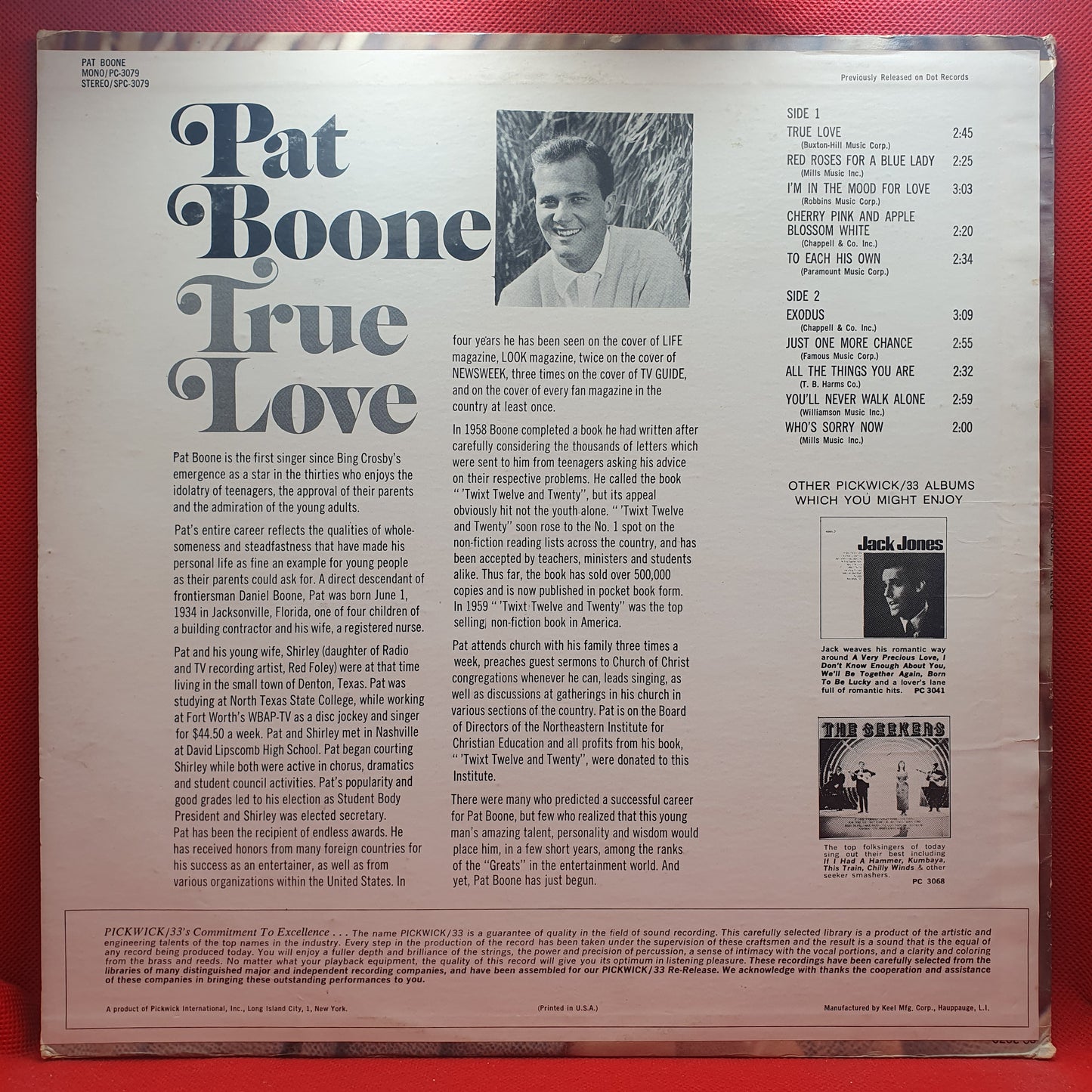 Pat Boone – True Love