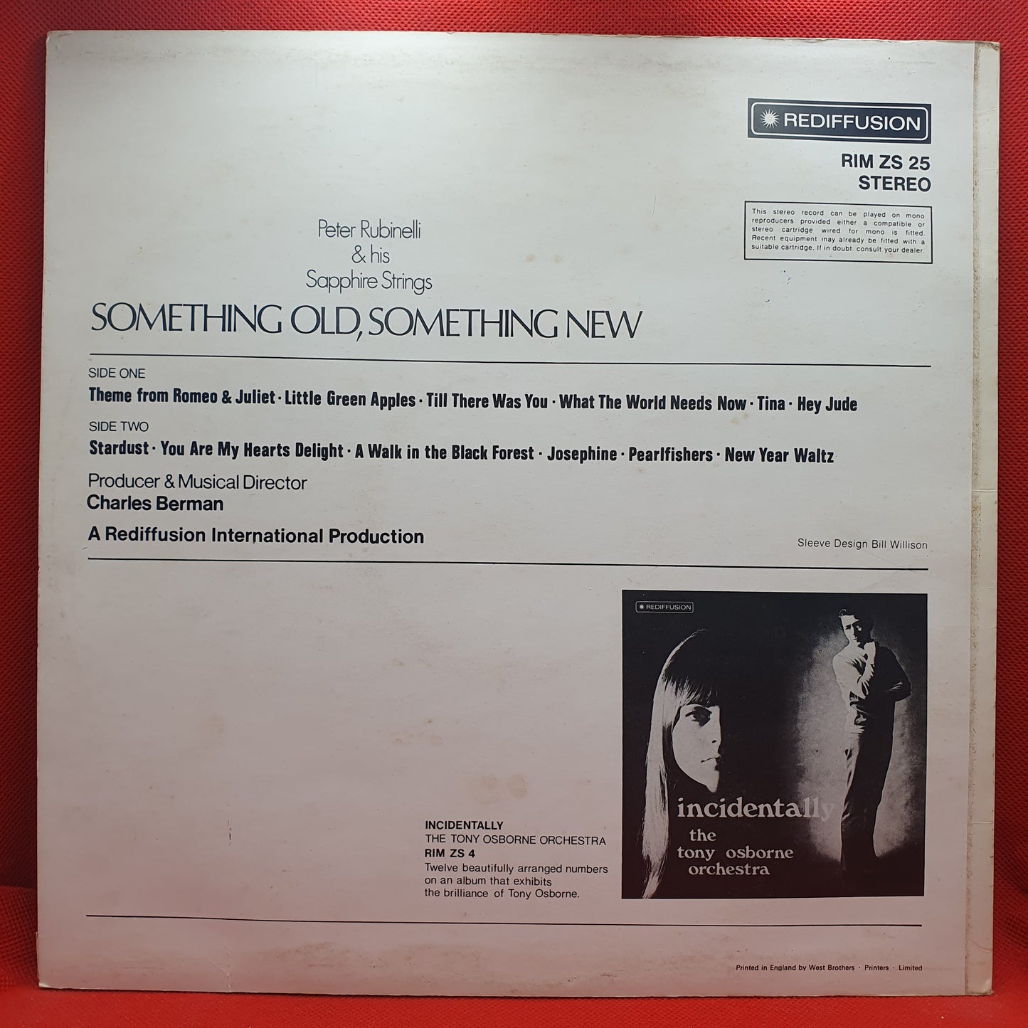 Peter Rubinelli & His Sapphire Strings – Something Old, Something New