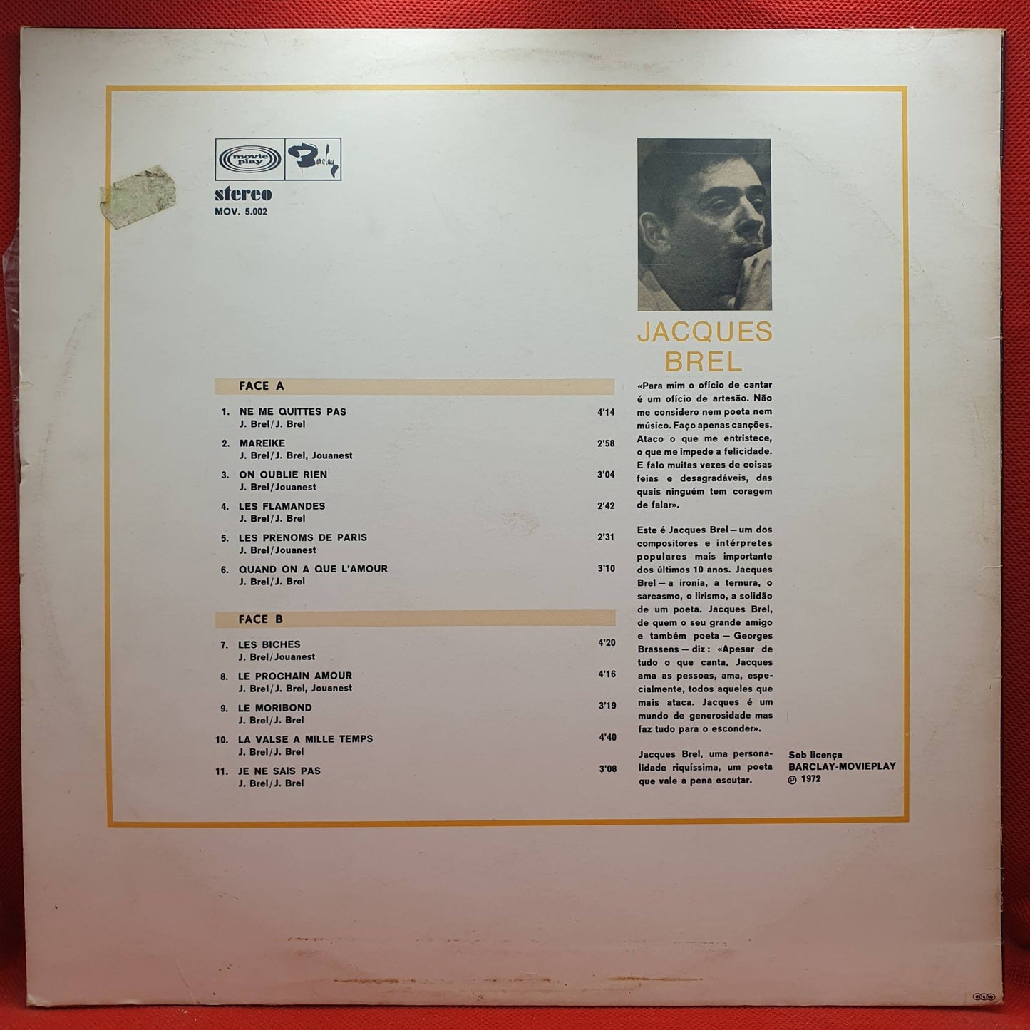 Jacques Brel – Jacques Brel