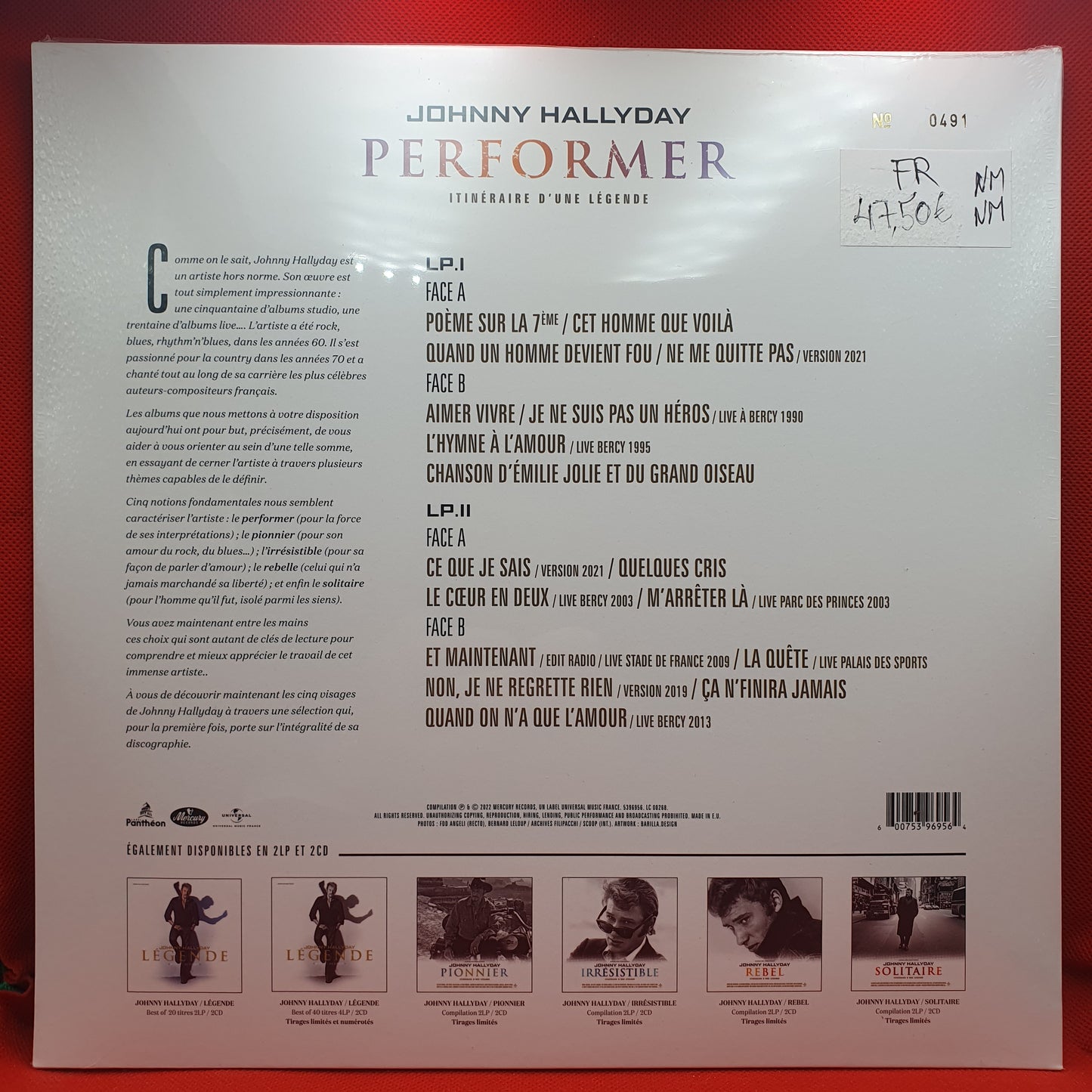 Johnny Hallyday – Performer