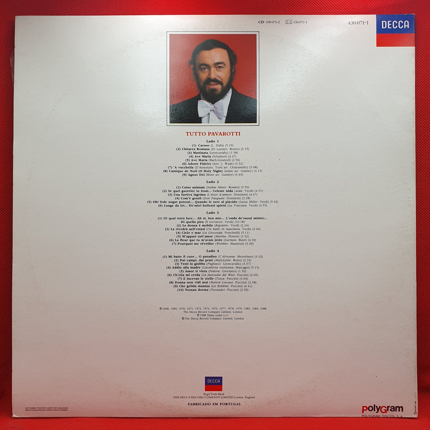 Luciano Pavarotti – Tutto Pavarotti