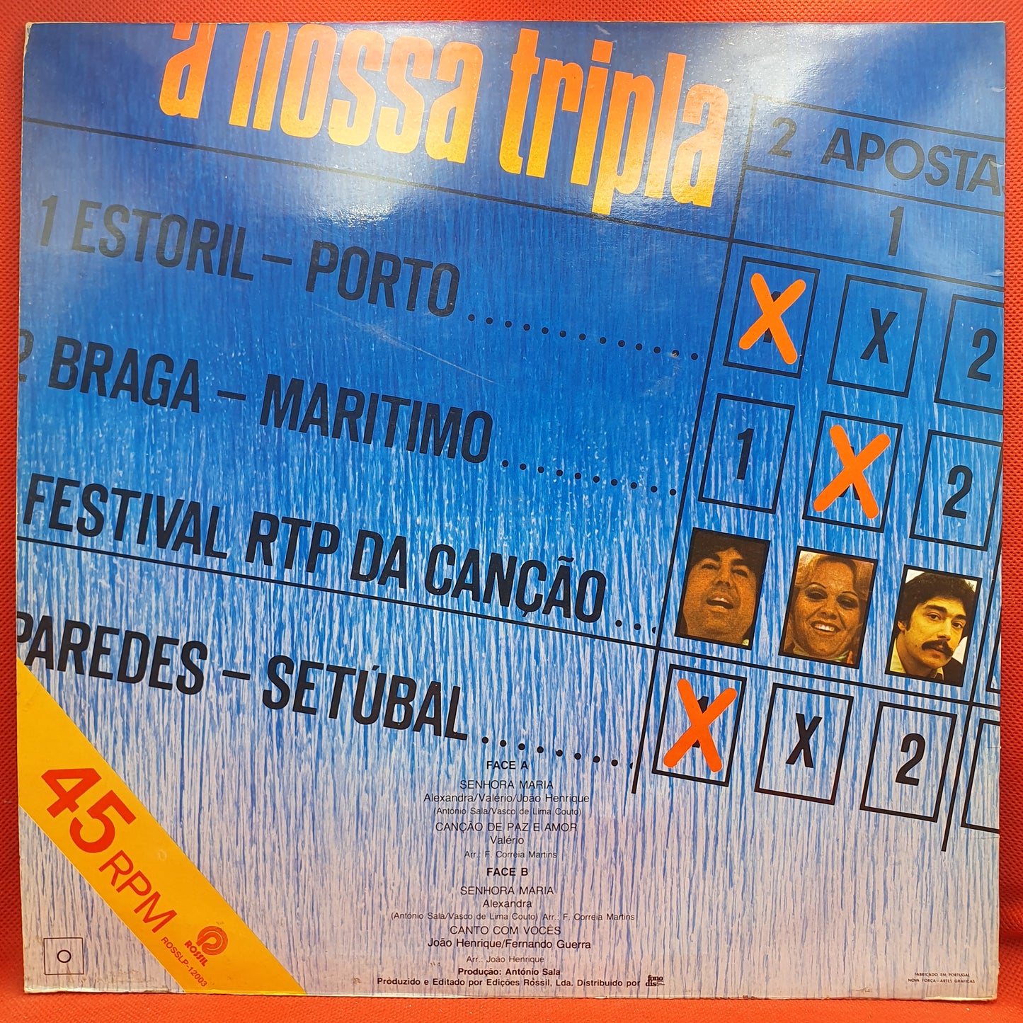 Valério, Alexandra, João Henrique – A Nossa Tripla