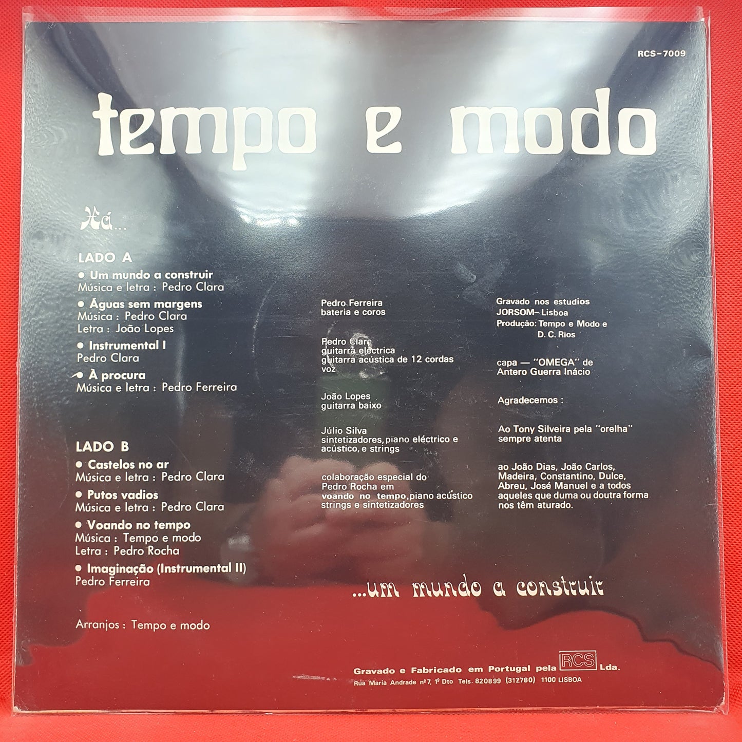 Tempo E Modo – Um Mundo A Construir