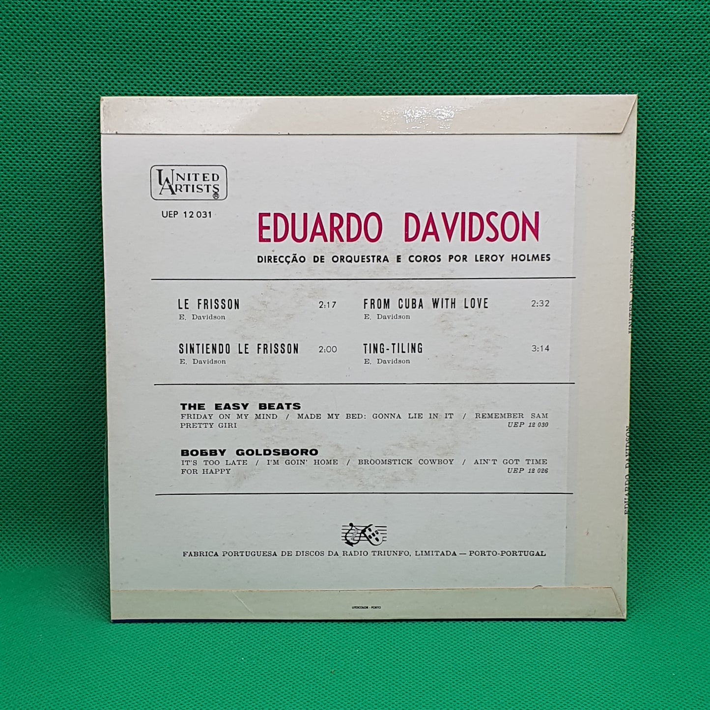 Eduardo Davidson – Le Frisson