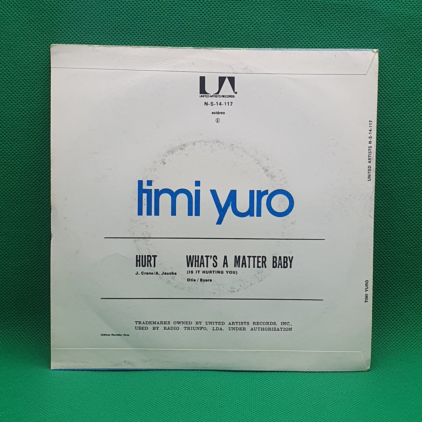 Timi Yuro – Hurt / What's A Matter Baby