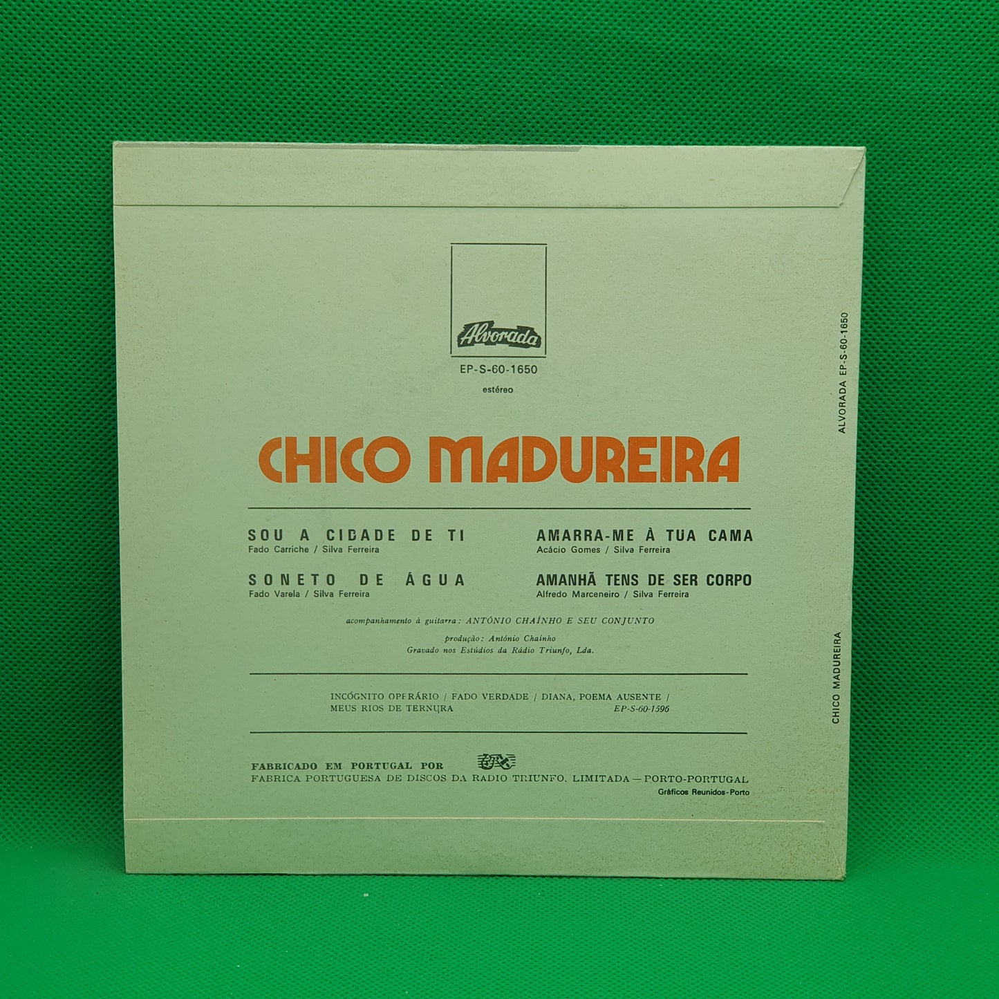 Chico Madureira – Sou A Cidade De Ti