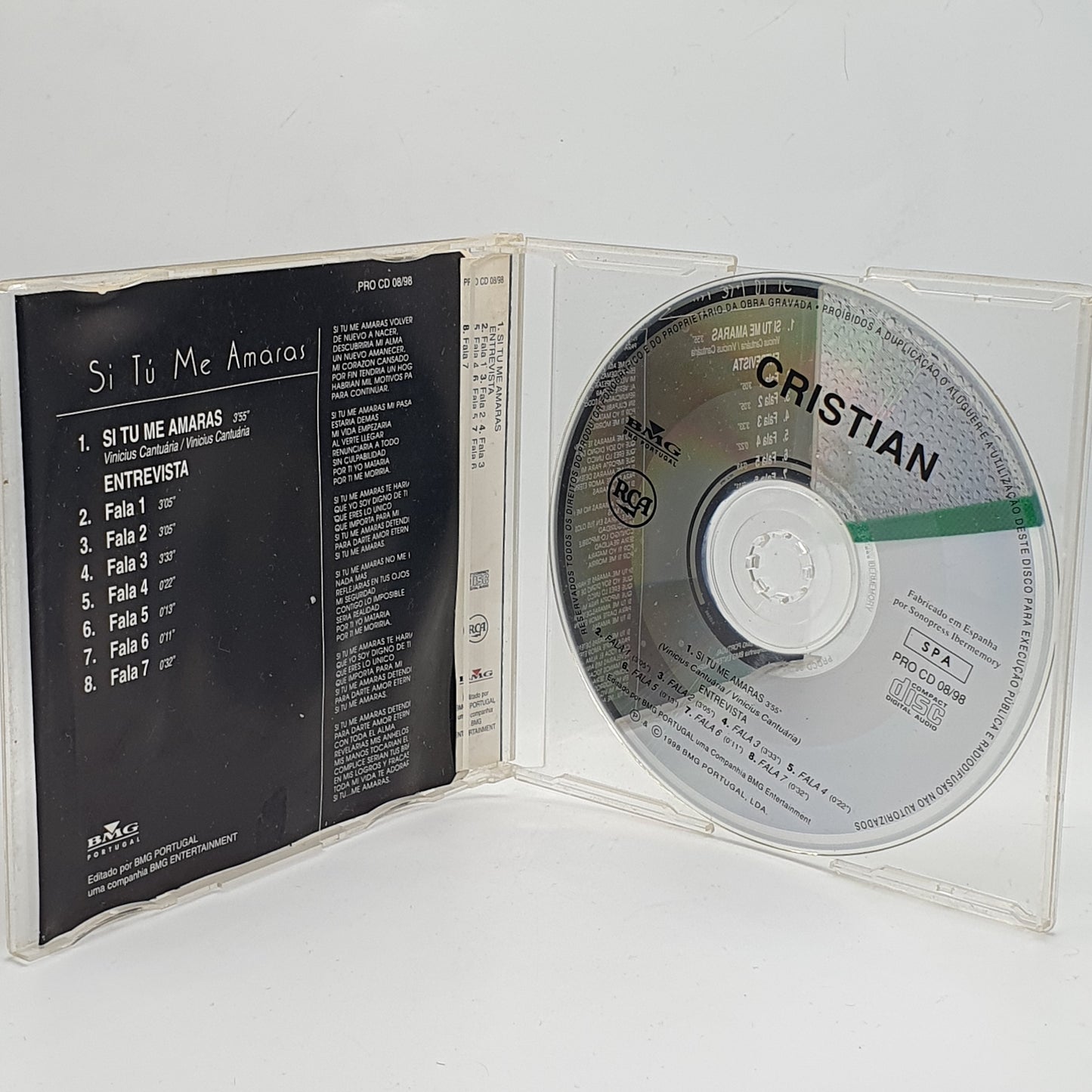 Cristian – Si Tú Me Amaras