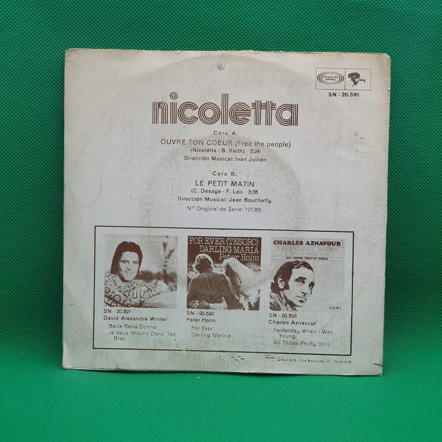 Nicoletta – Ouvre Ton Cœur / Le Petit Matin