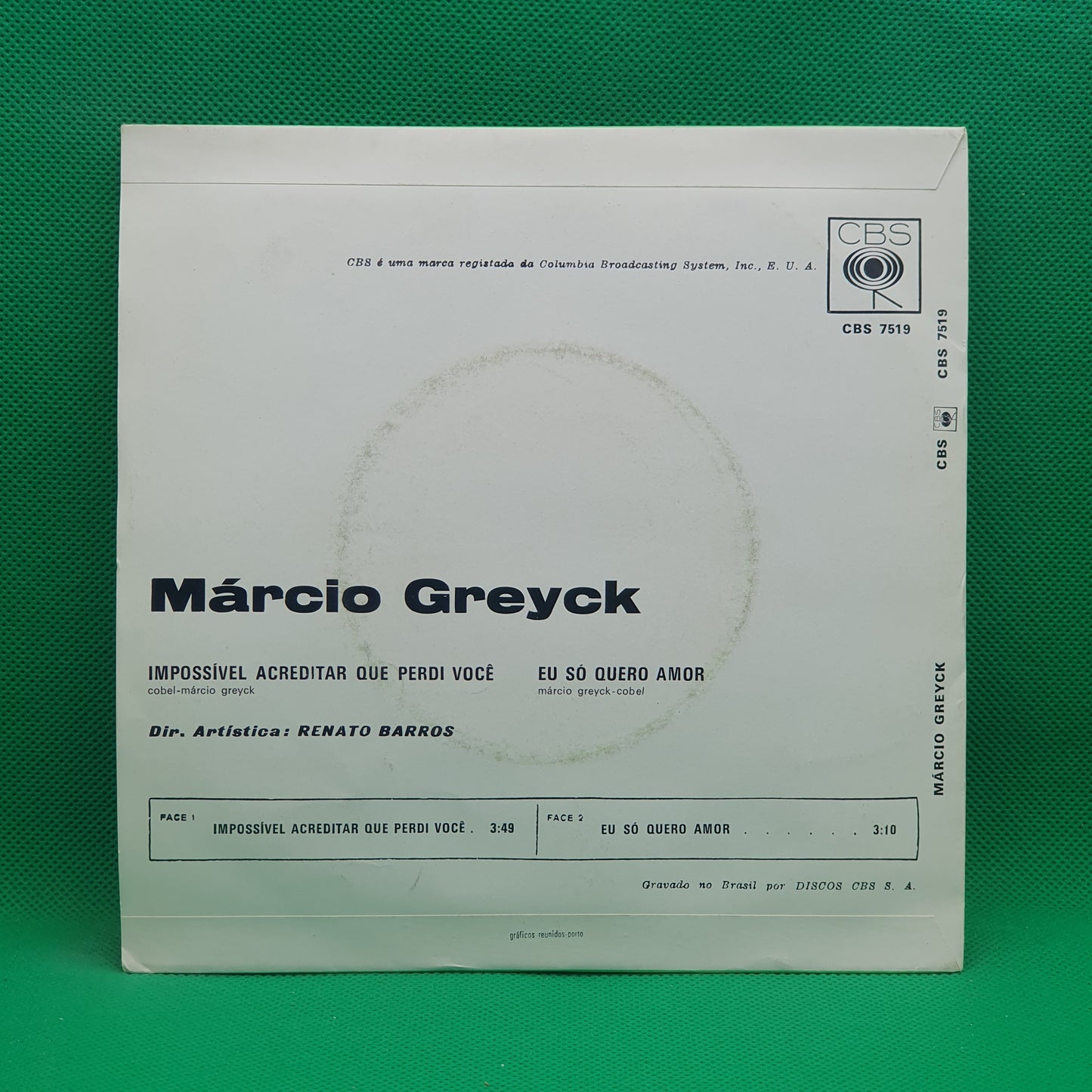 Márcio Greyck – Impossível Acreditar Que Perdi Você