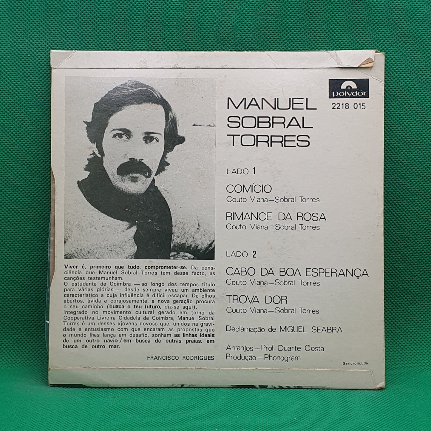Manuel Sobral Torres – Comício