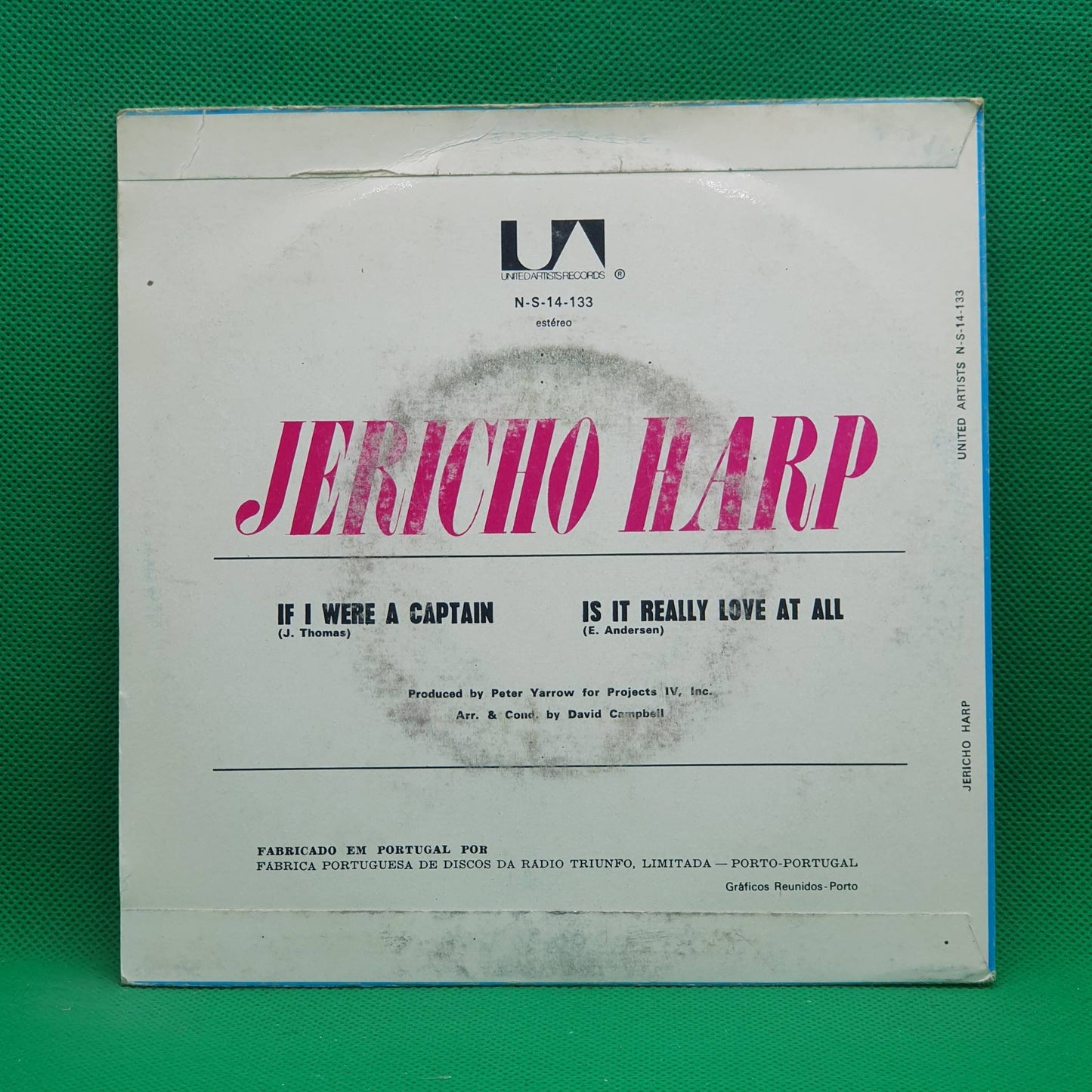 Jericho Harp – If I Were A Captain / Is It Really Love At All