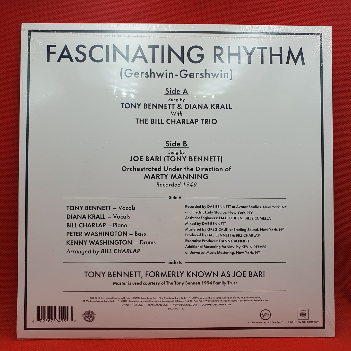 Tony Bennett & Diana Krall With The Bill Charlap Trio – Fascinating Rhythm