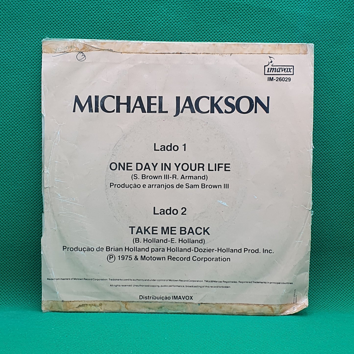 Michael Jackson – One Day In Your Life