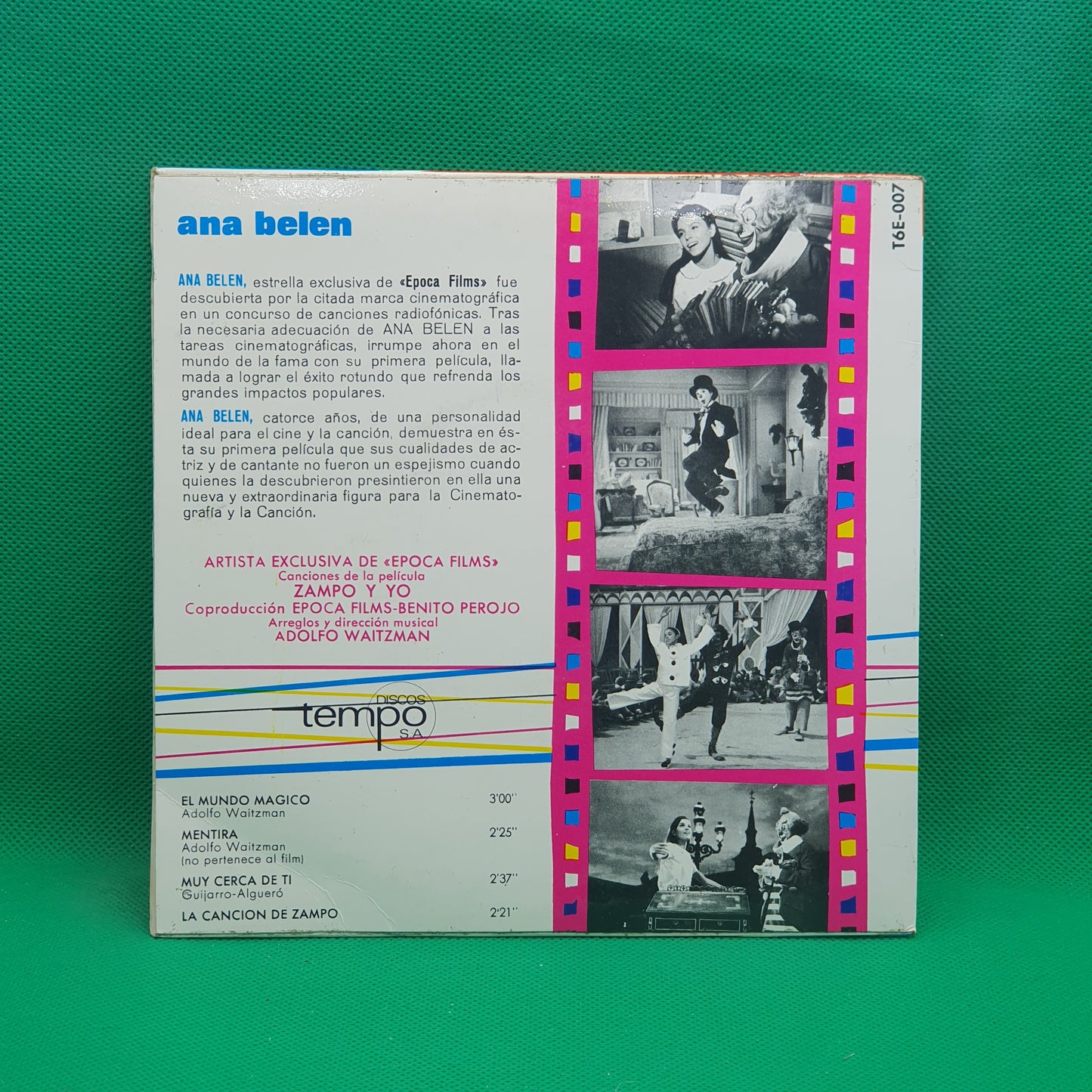 Ana Belen – Canciones de La Película Zampo Y Yo