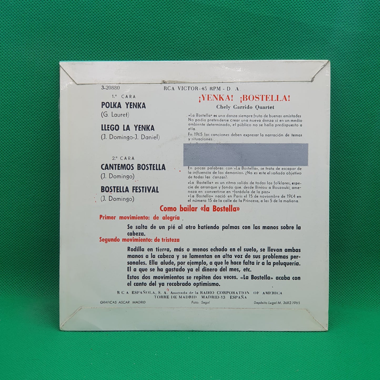 Chely Garrido Quartet – Bostella