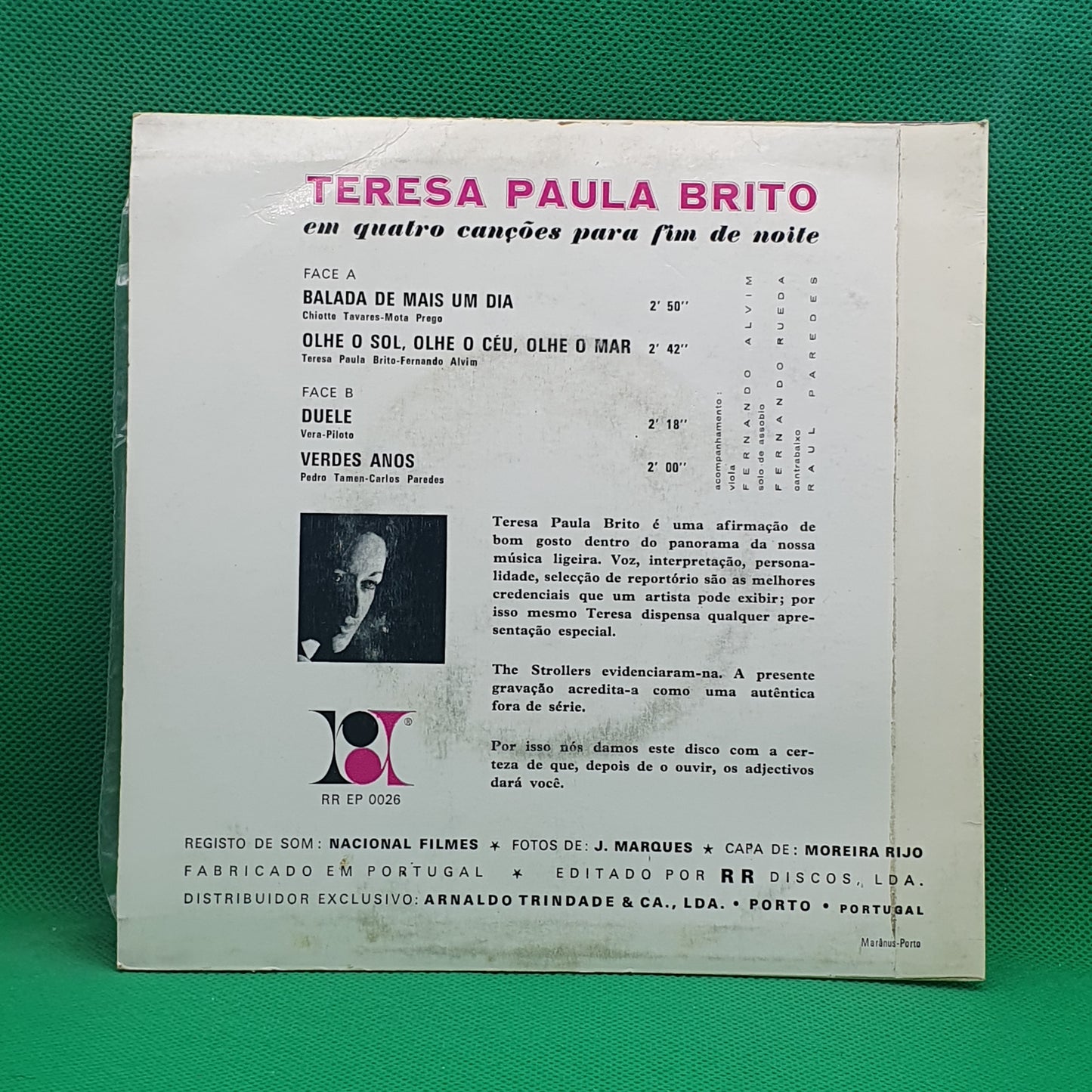 Teresa Paula Brito – Canções Para Fim De Noite