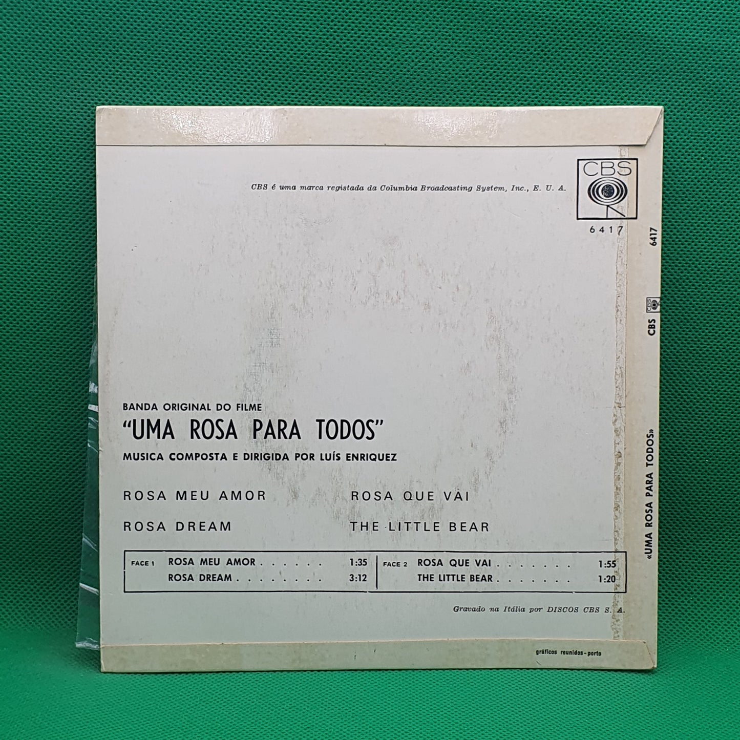 Luis Enriquez – Banda Sonora Original Do Filme Uma Rosa Para Todos