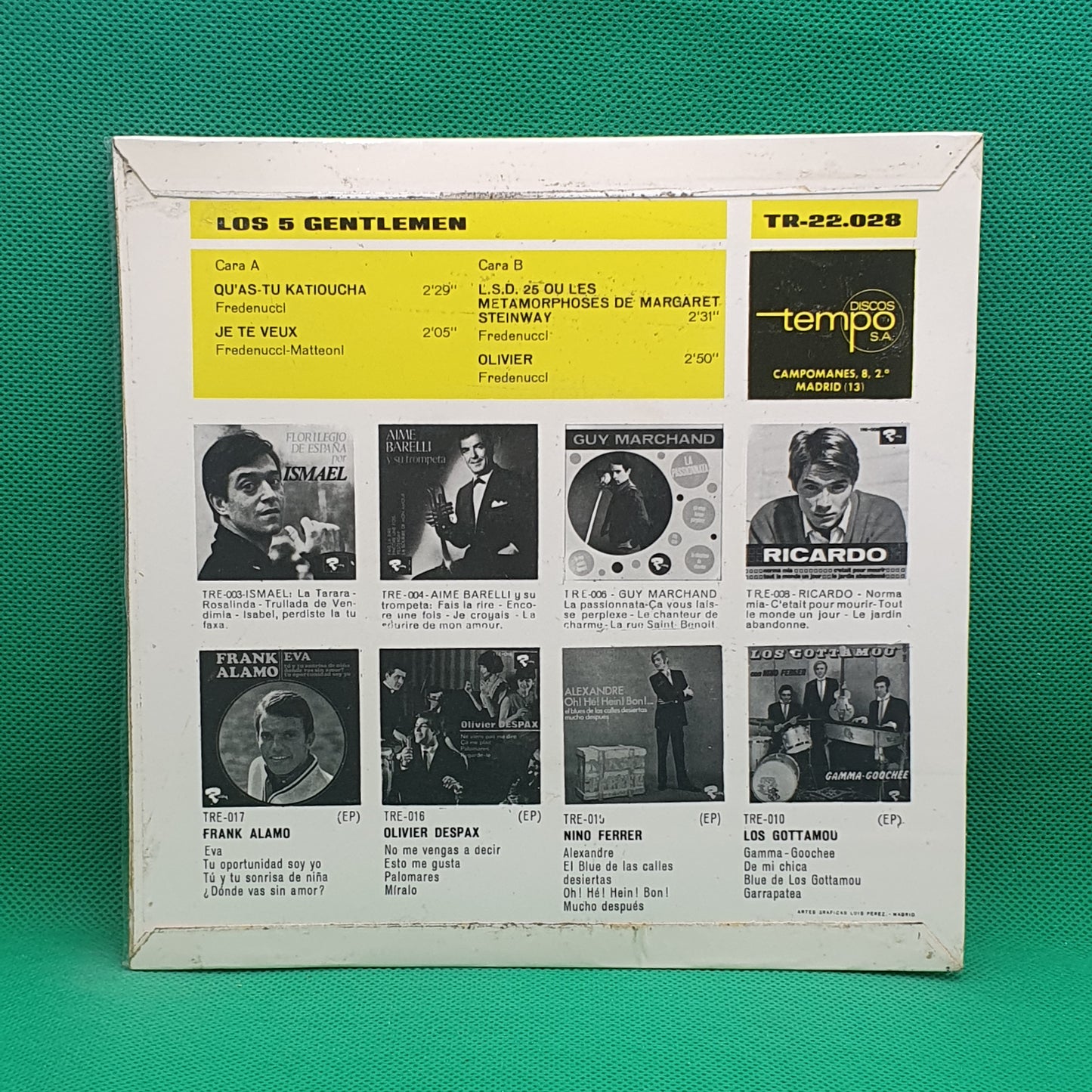 5 Gentlemen – Qu'As-Tu Katioucha?