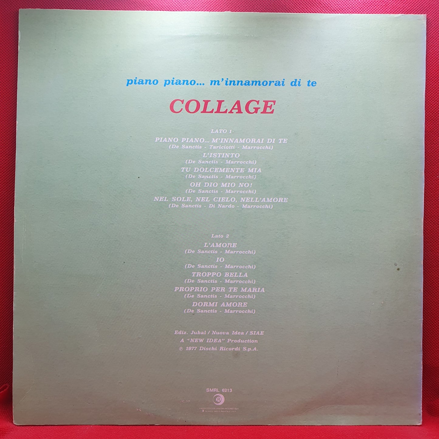 Collage – Piano Piano... M'innamorai Di Te