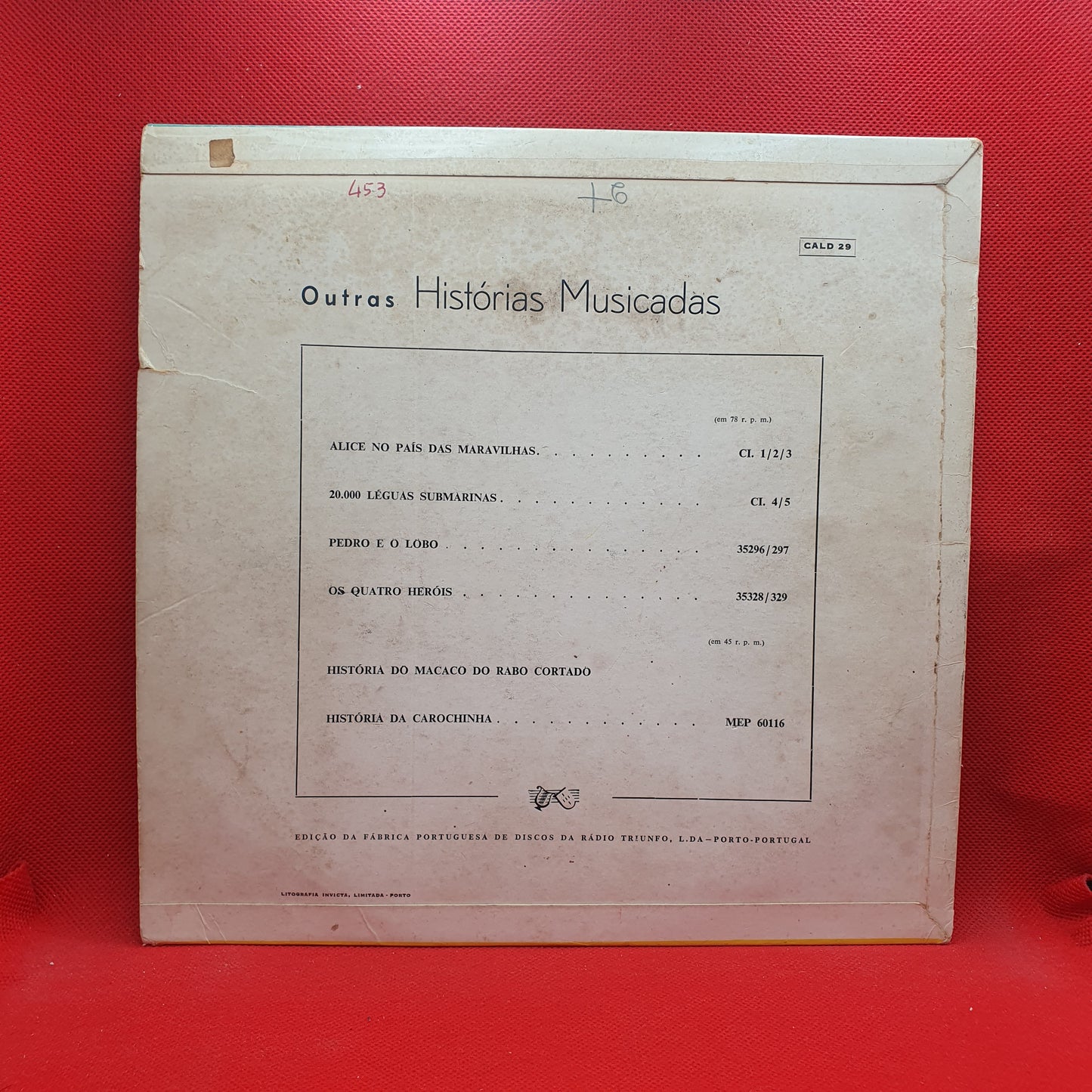 Elenco Continental – O Chapeuzinho Vermelho / Historia da Baratinha