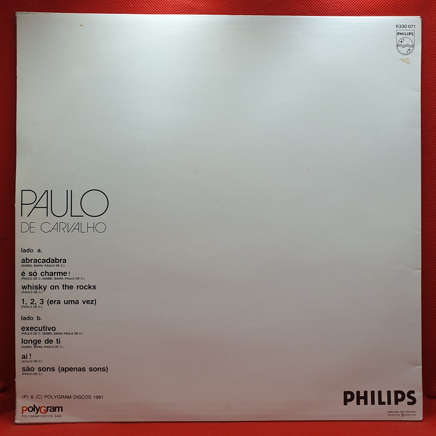 Paulo De Carvalho – Abracadabra