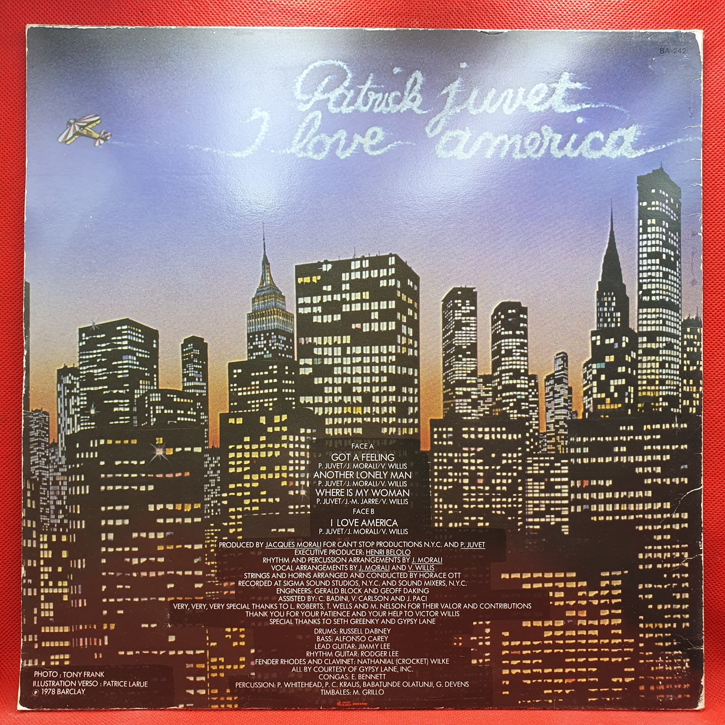 Patrick Juvet – Got A Feeling - I Love America