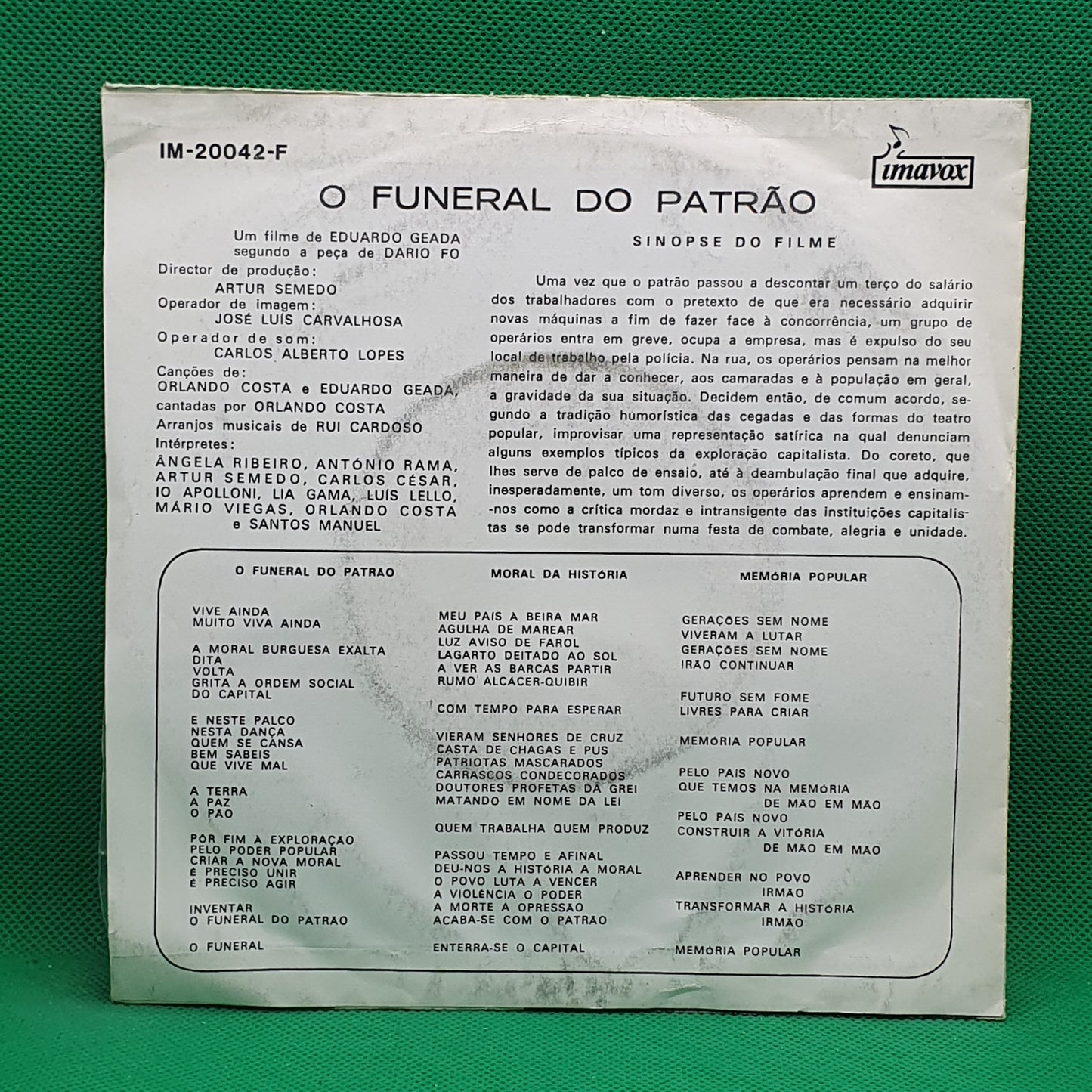 Orlando Costa – O Funeral Do Patrão