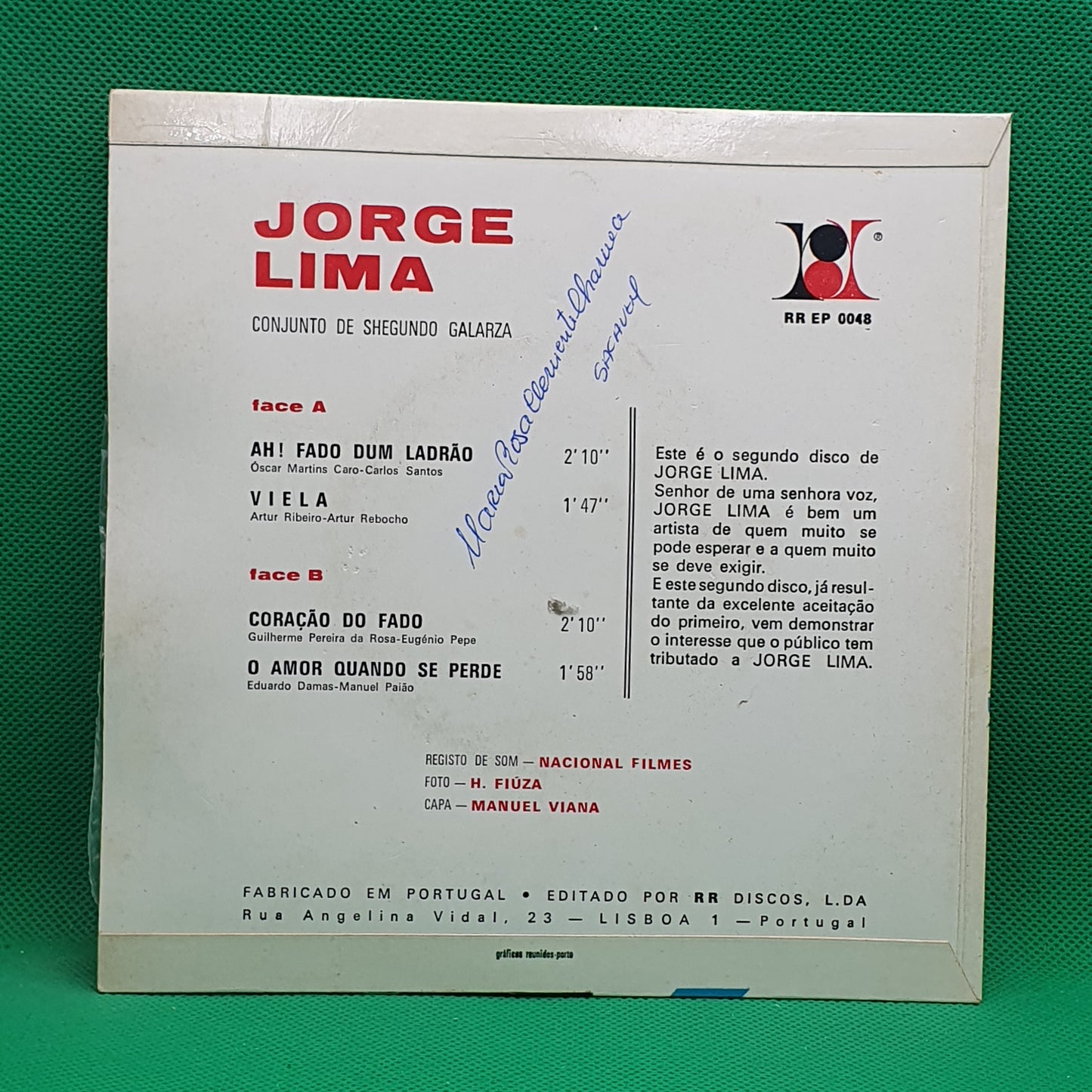 Jorge Lima – Ah! Fado Dum Ladrão