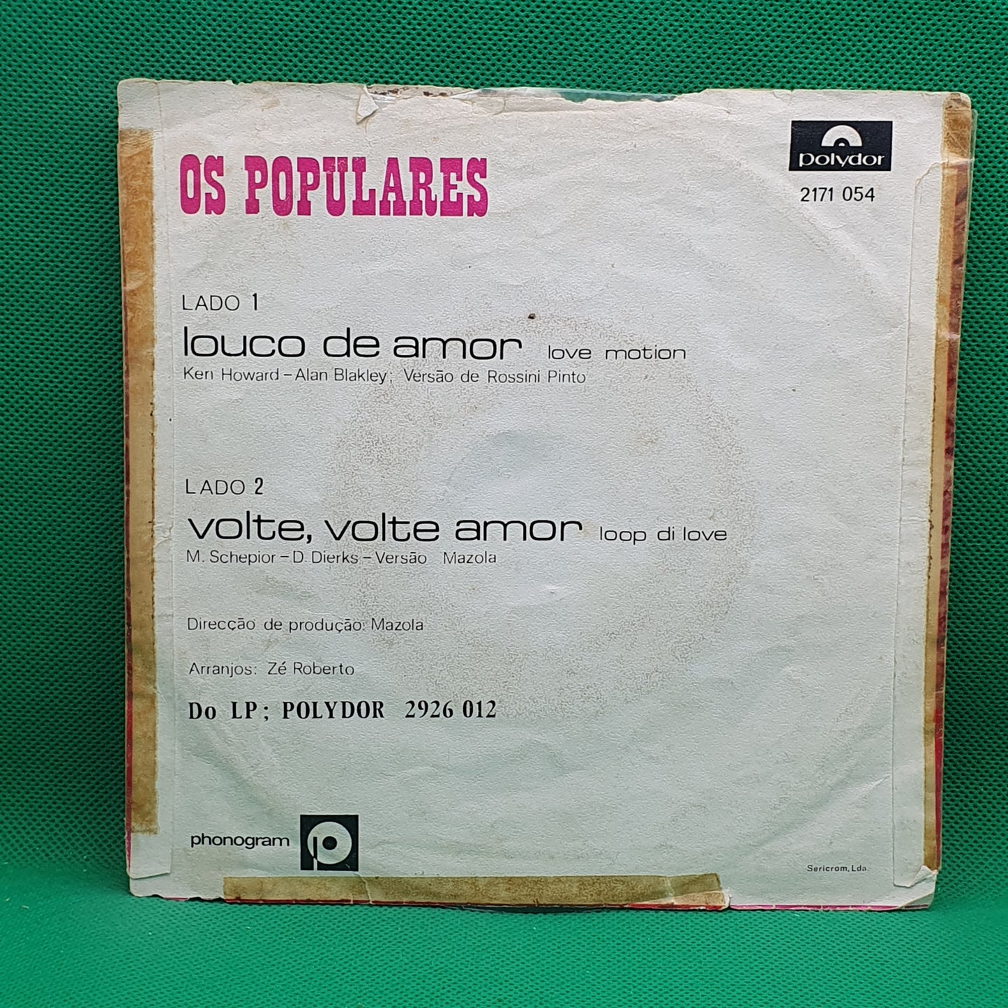 Os Populares – Louco De Amor